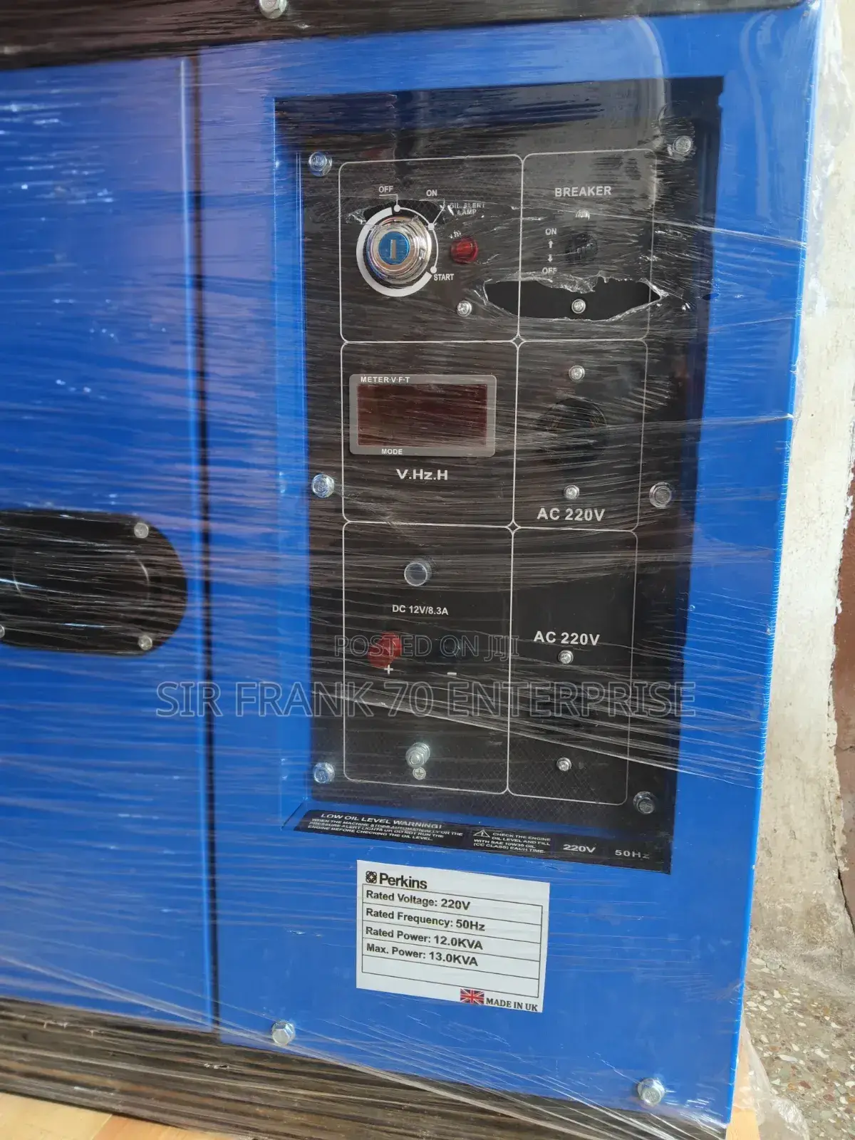 Perkins 13KVA Diesel Generator