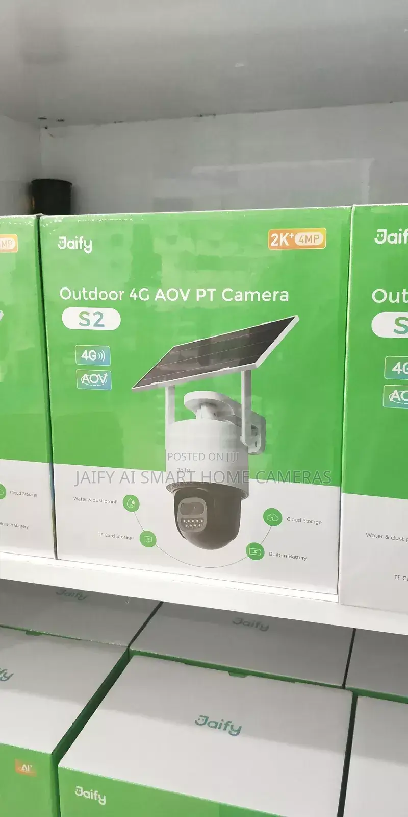 Jaify S2-4gs Outdoor 4G AOV 360 Solar Smart Camera