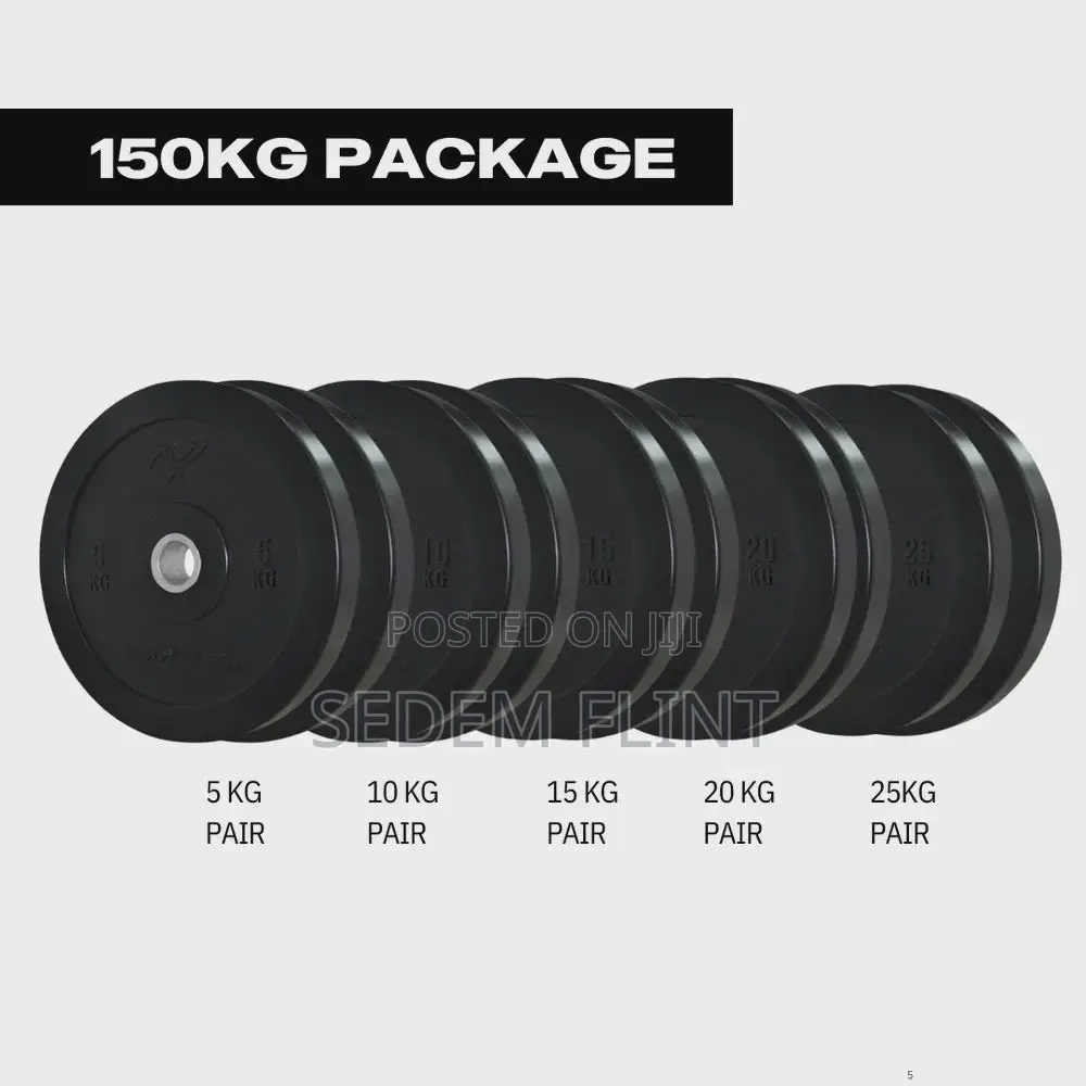 Olympic Weight Plates - 150kg Set