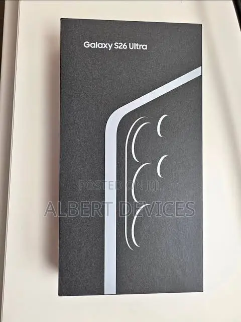 New Samsung Galaxy S26 Ultra 5G 1 TB Black