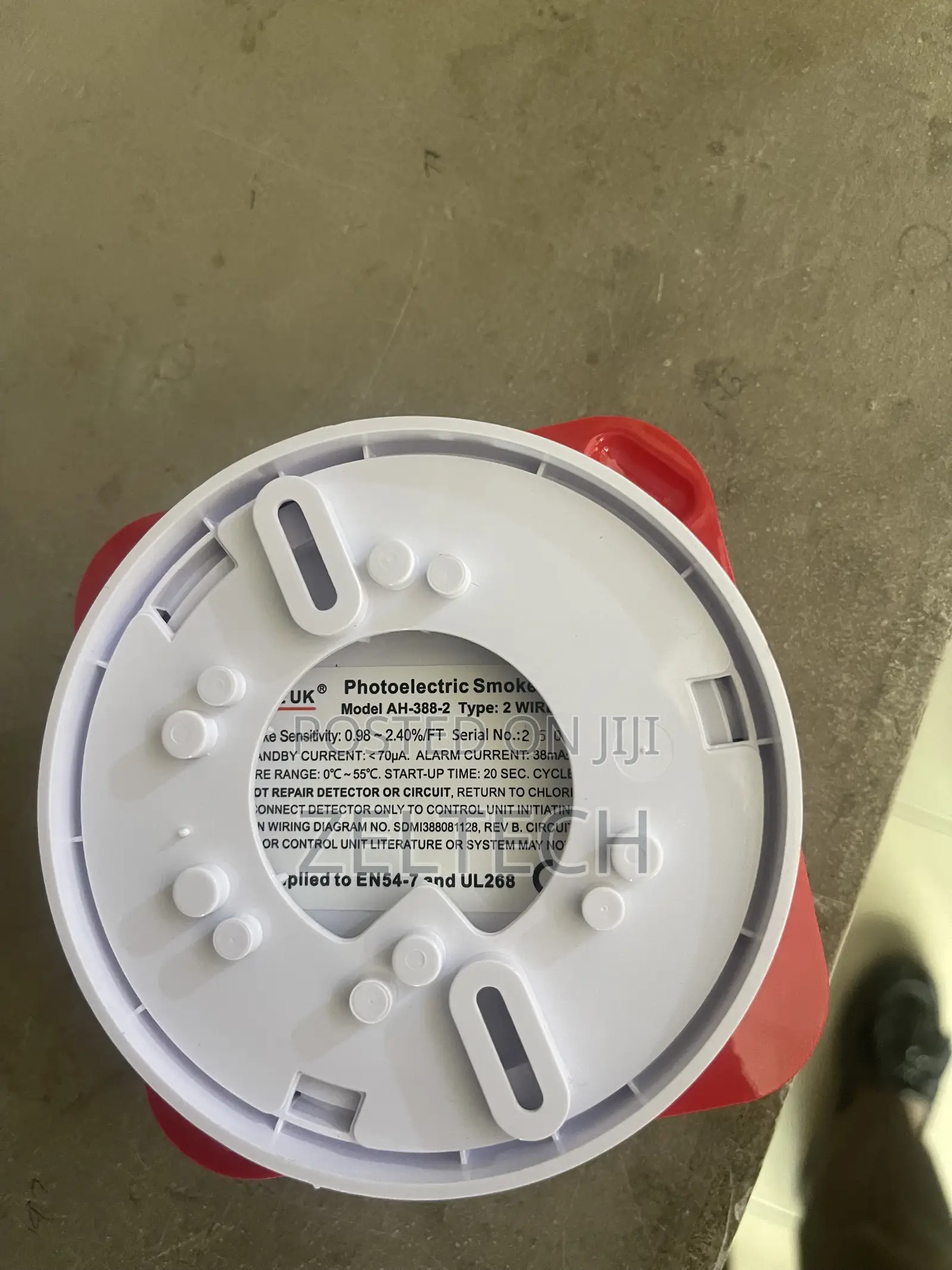 Chloride Electric Smoke Detector
