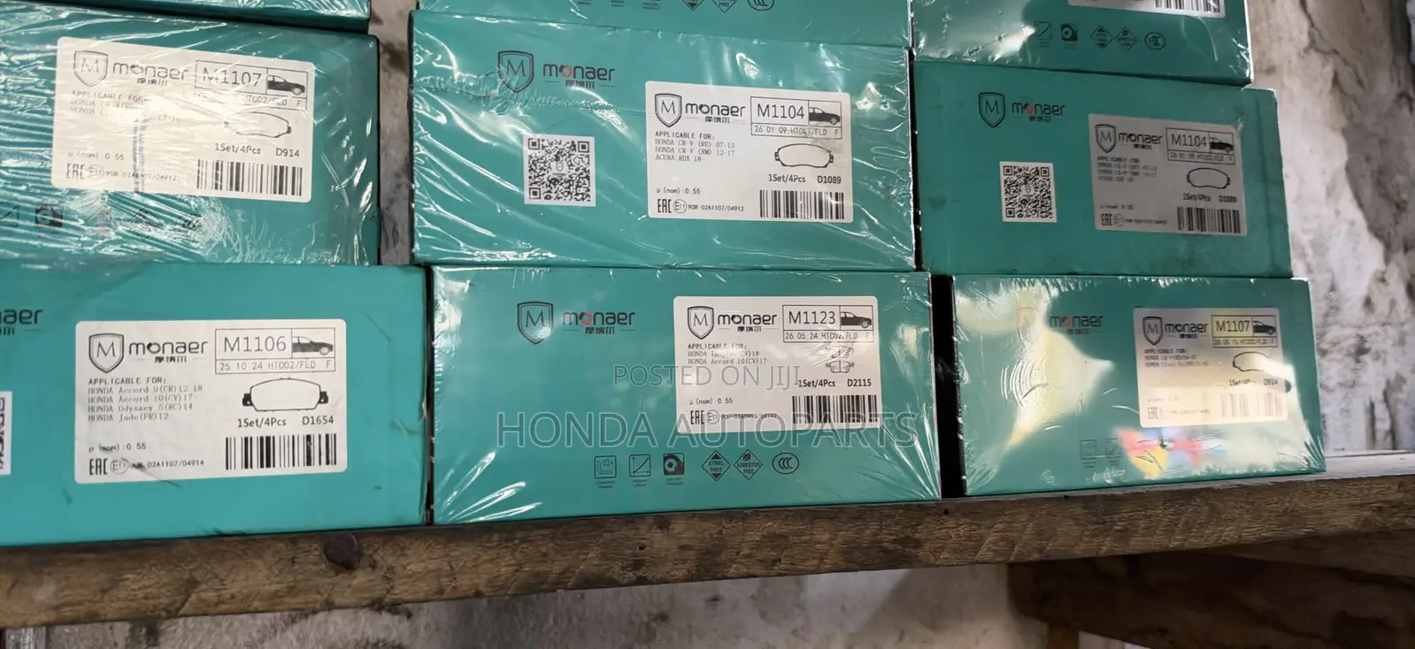 Monaer Brake Pads.