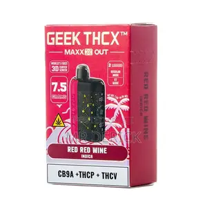 Geek THC-X Maxxx Out 7.5g Disposable Vape( Red Red Wine )