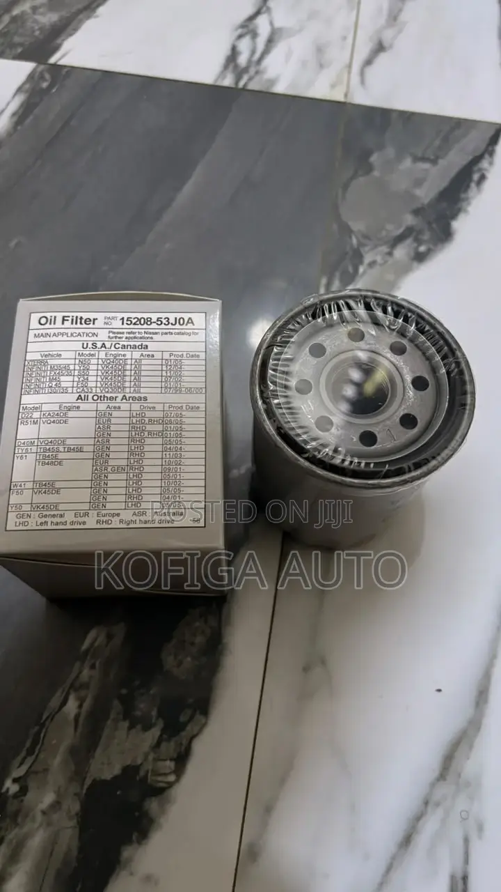 Nissan 15208-53j0a Oil Filter