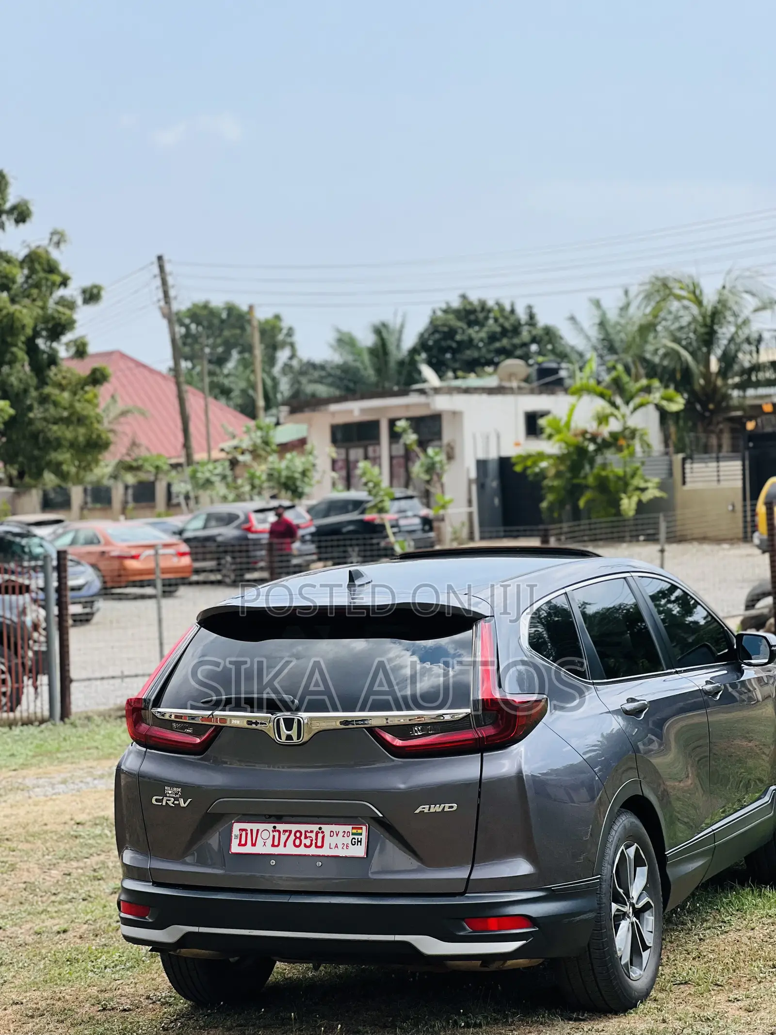 Honda CR-V EX-L 2021 Gray
