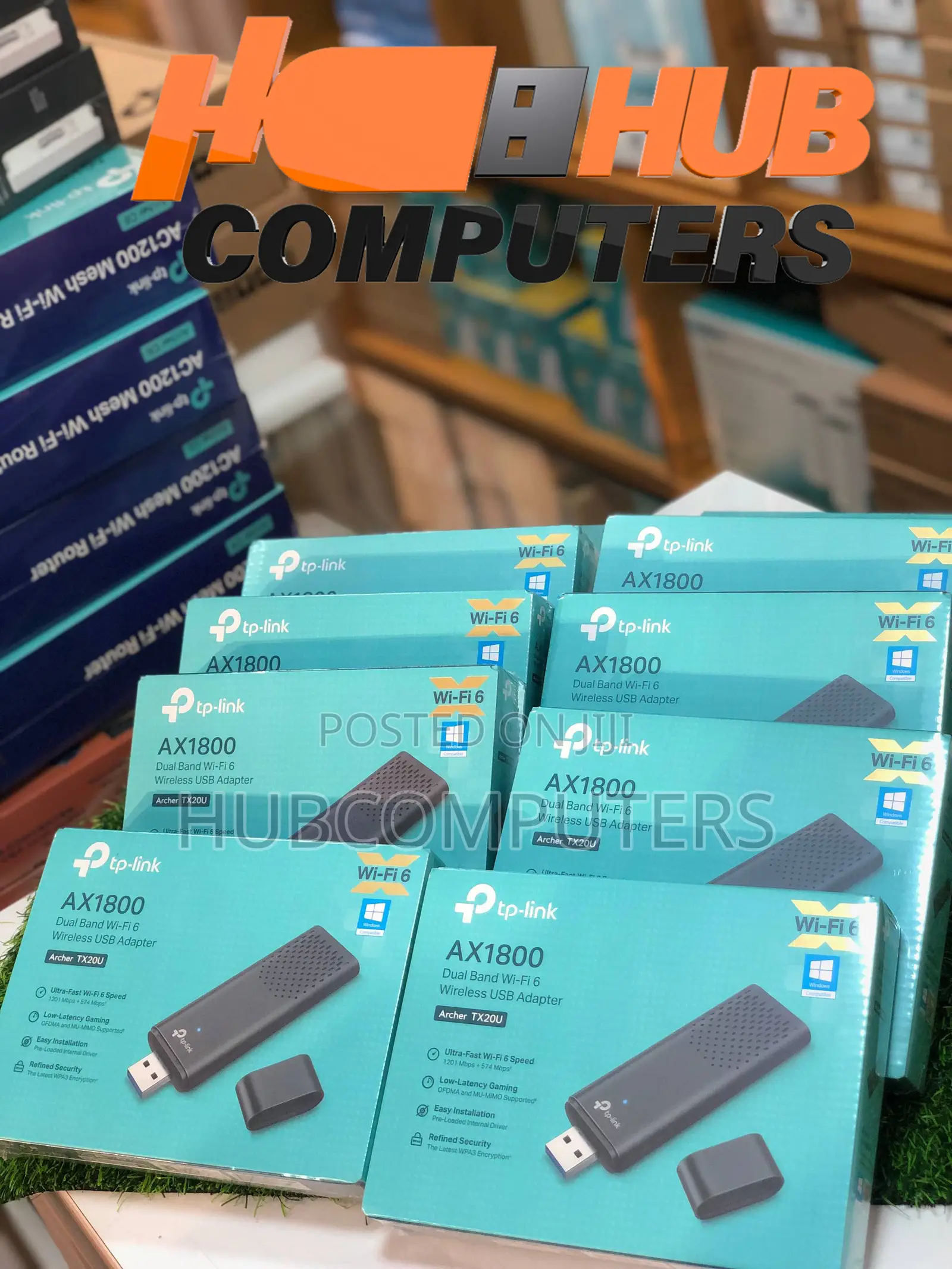 TP-Link Archer TX20U AX1800 Dual Band Wi-Fi 6 Wireless USB Adapter