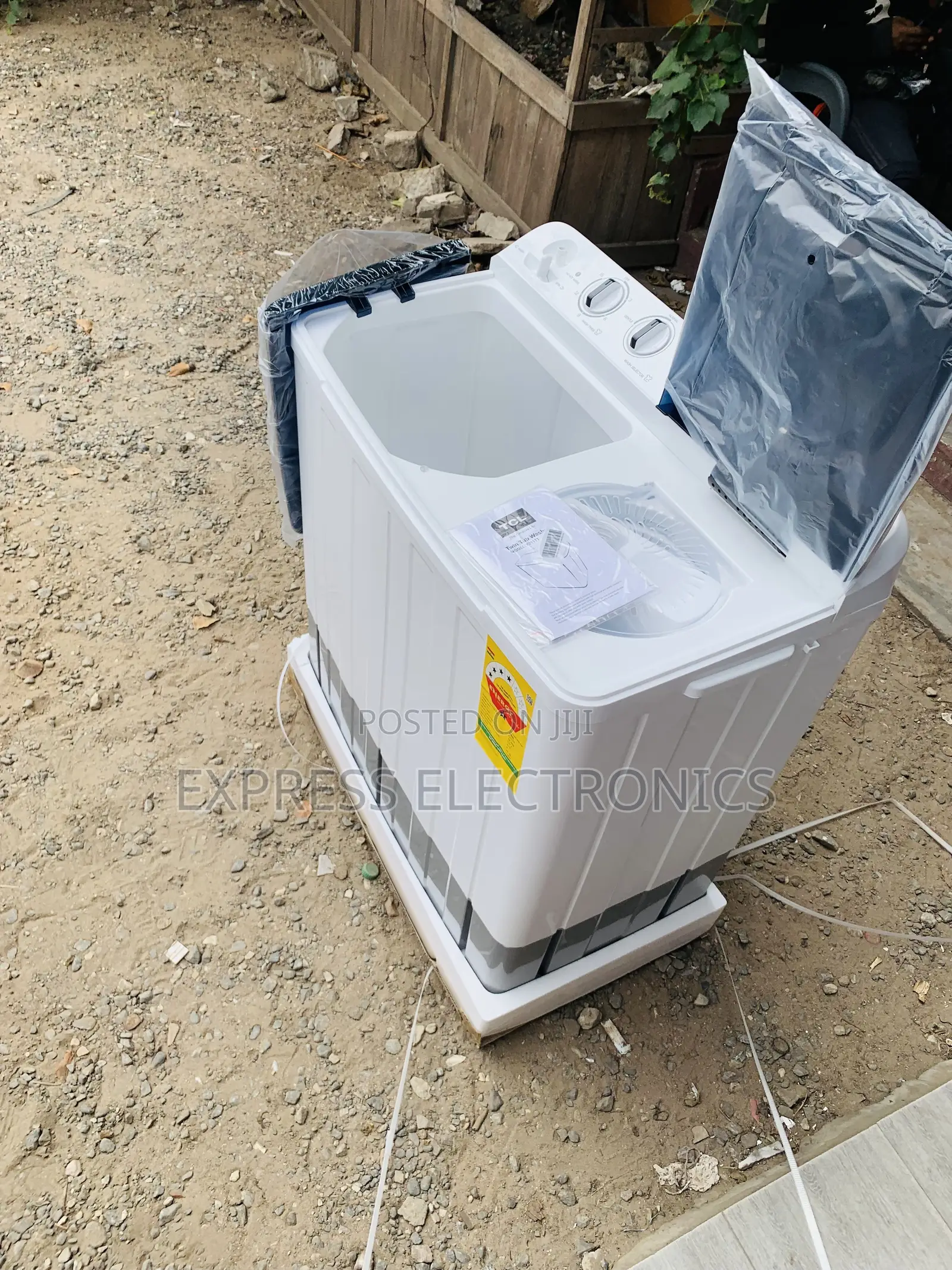 Midea 18kg Twin Tub Washing Machine MTG01W180-W