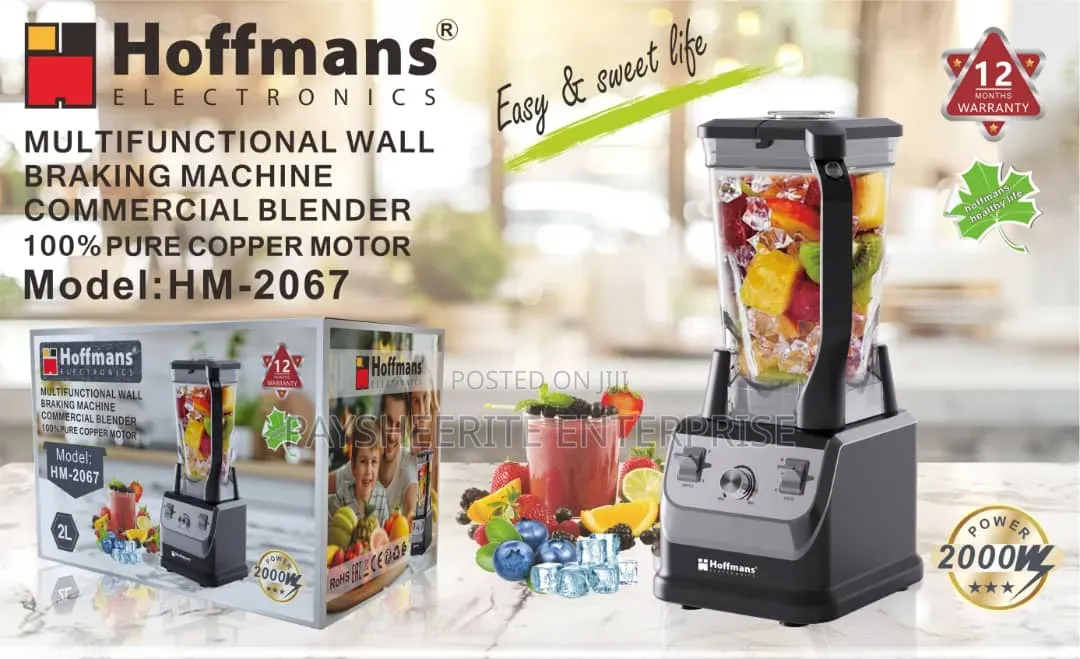 Hoffmans Commercial Blender 820gh