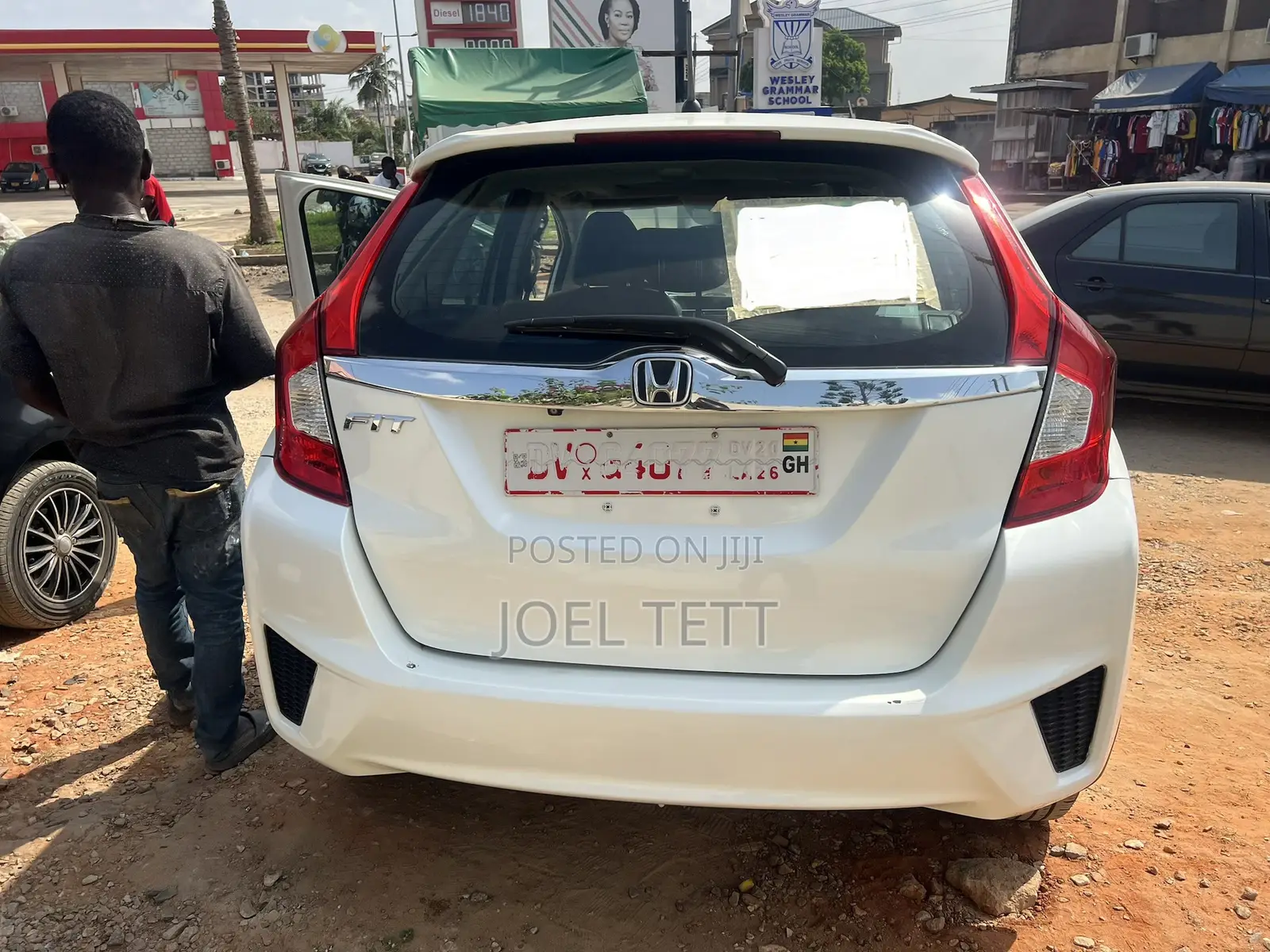 Honda Fit 2015 White