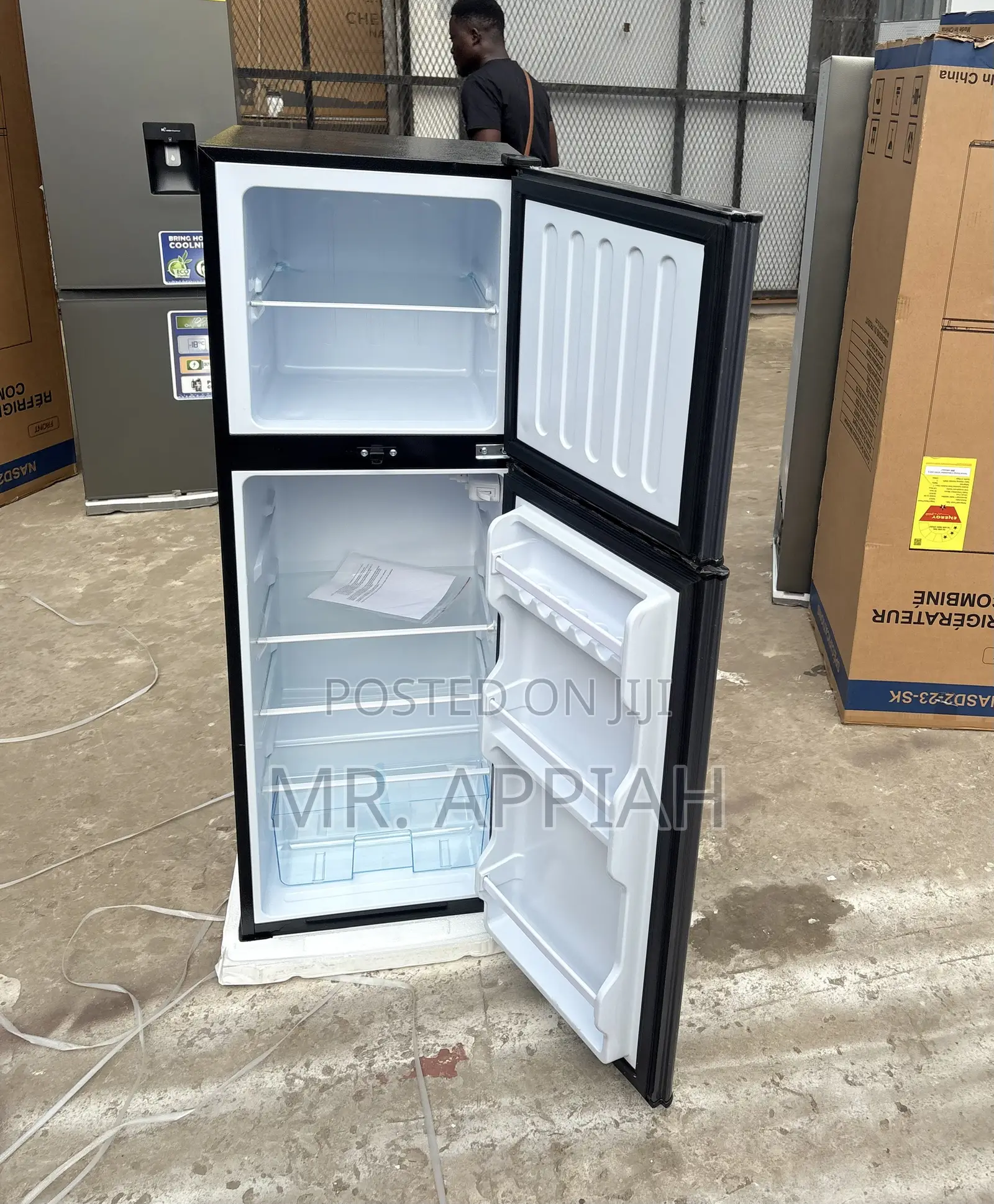 Premium Refrigerator Nasco NasF2-18fl(158Liters)Silver