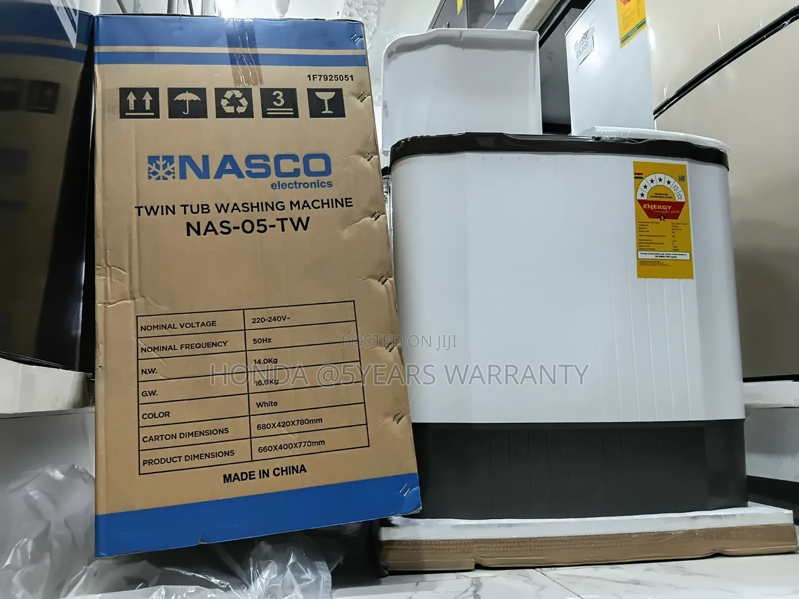 Nasco Washing Machine - Quality and Affordable