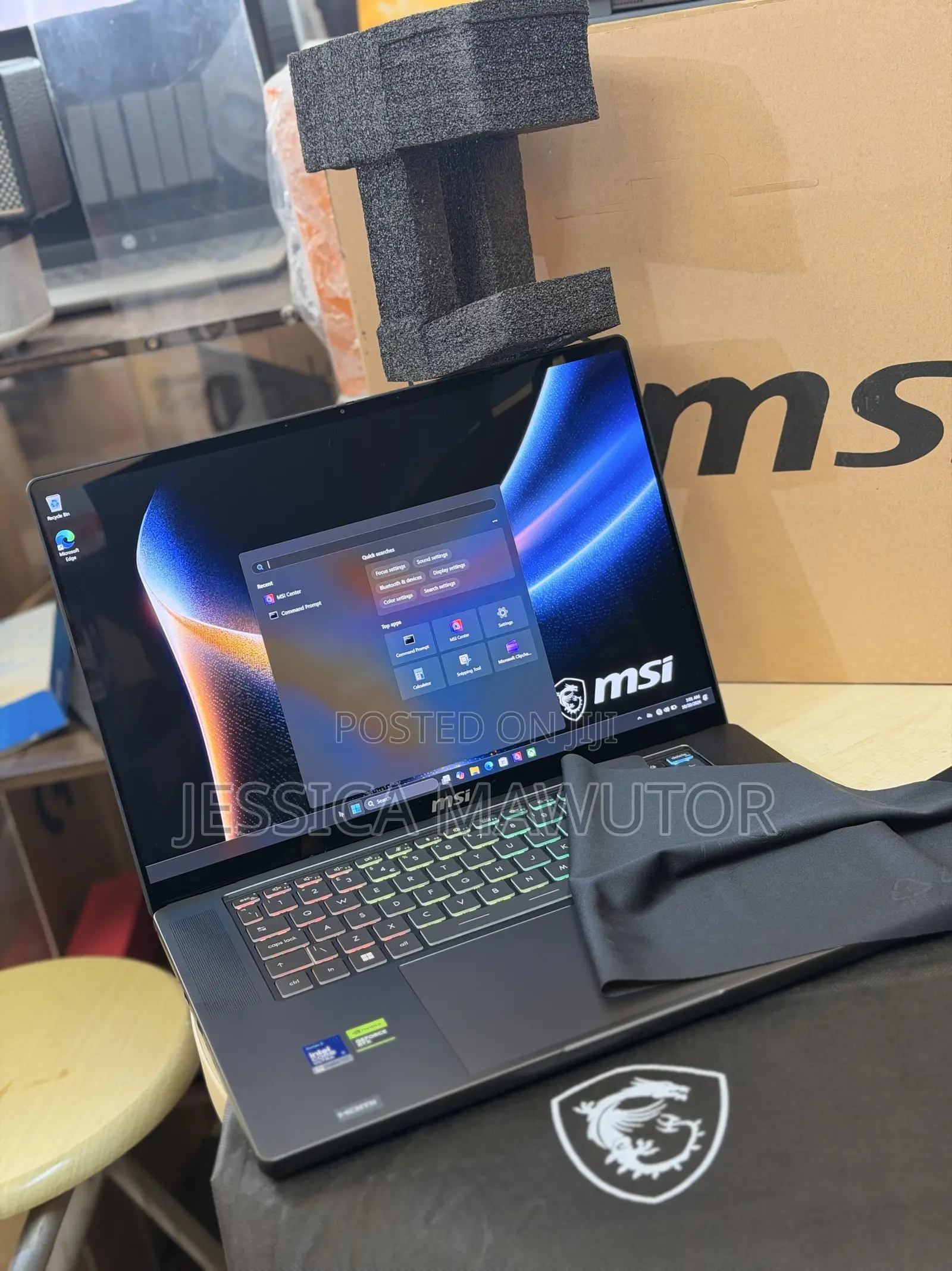 New Laptop MSI 32GB Intel Core Ultra 9 SSD 1T