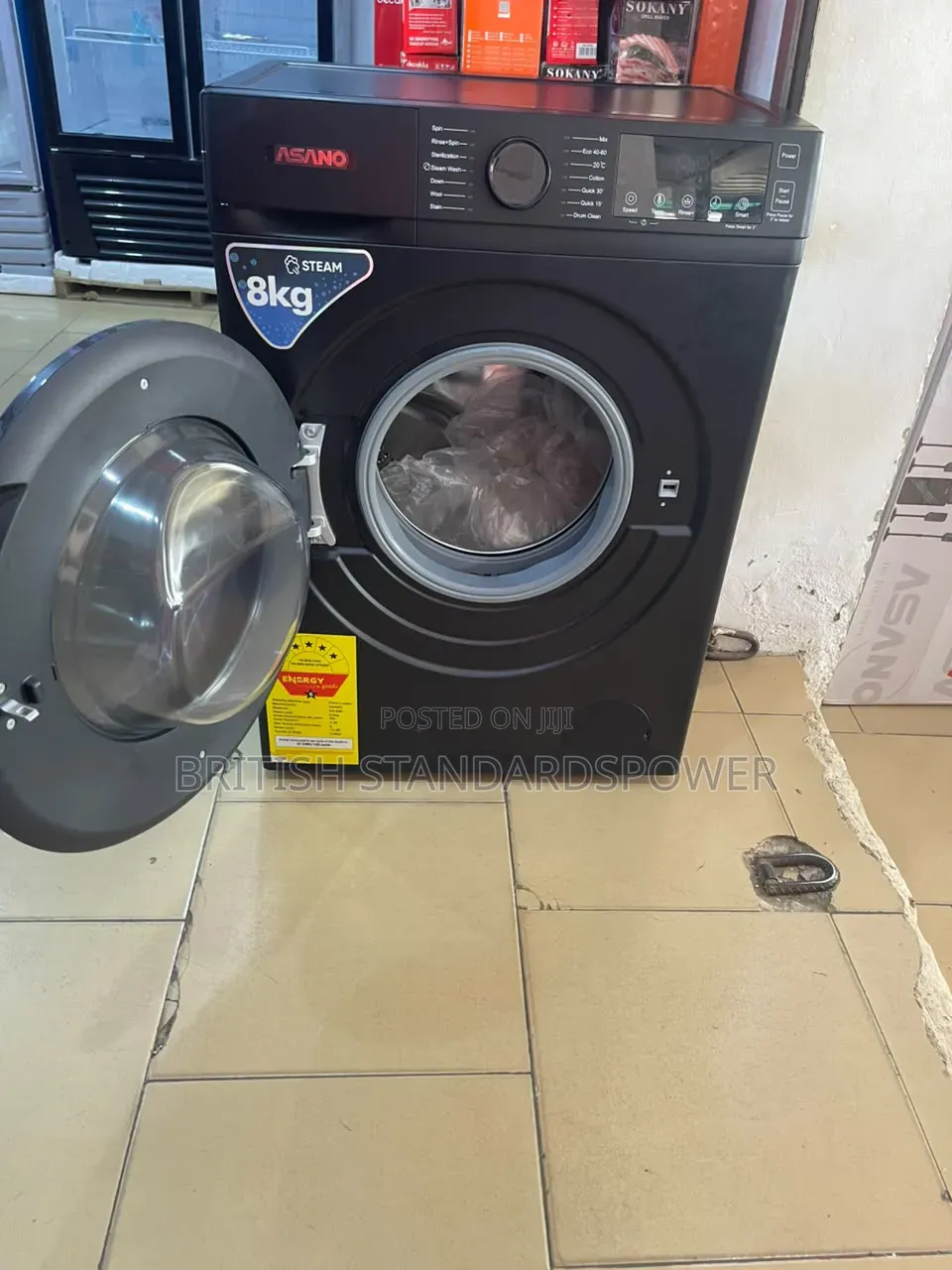 Asano 8kg Steam Washer for Deep and Convenient Cleaning