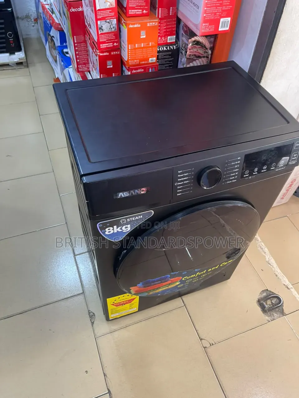 Front Door Access 8kg Asano Digital Washer