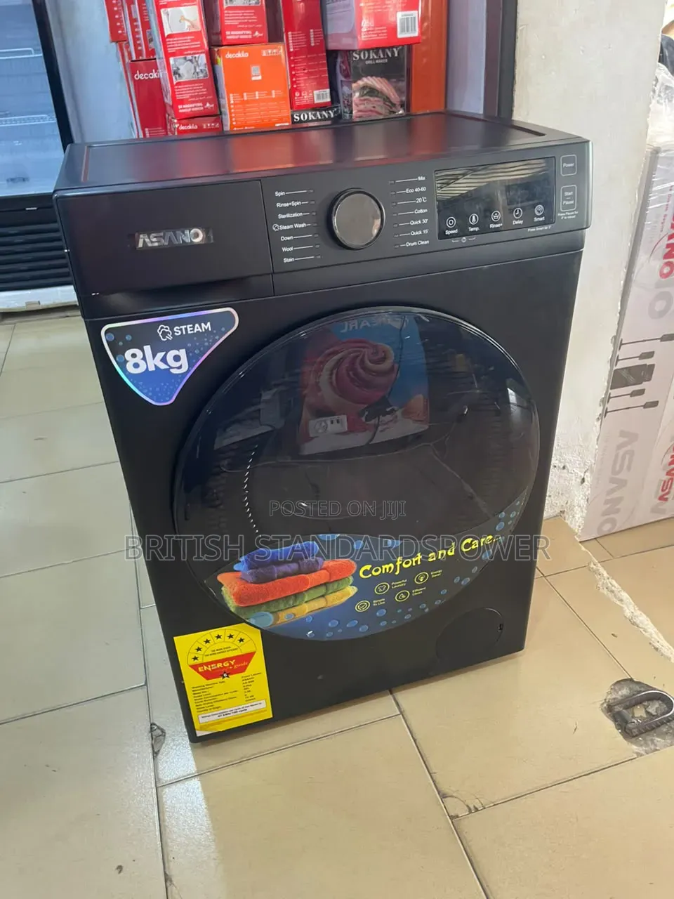 Modern Design 8kg Front Load Asano Washing Machine