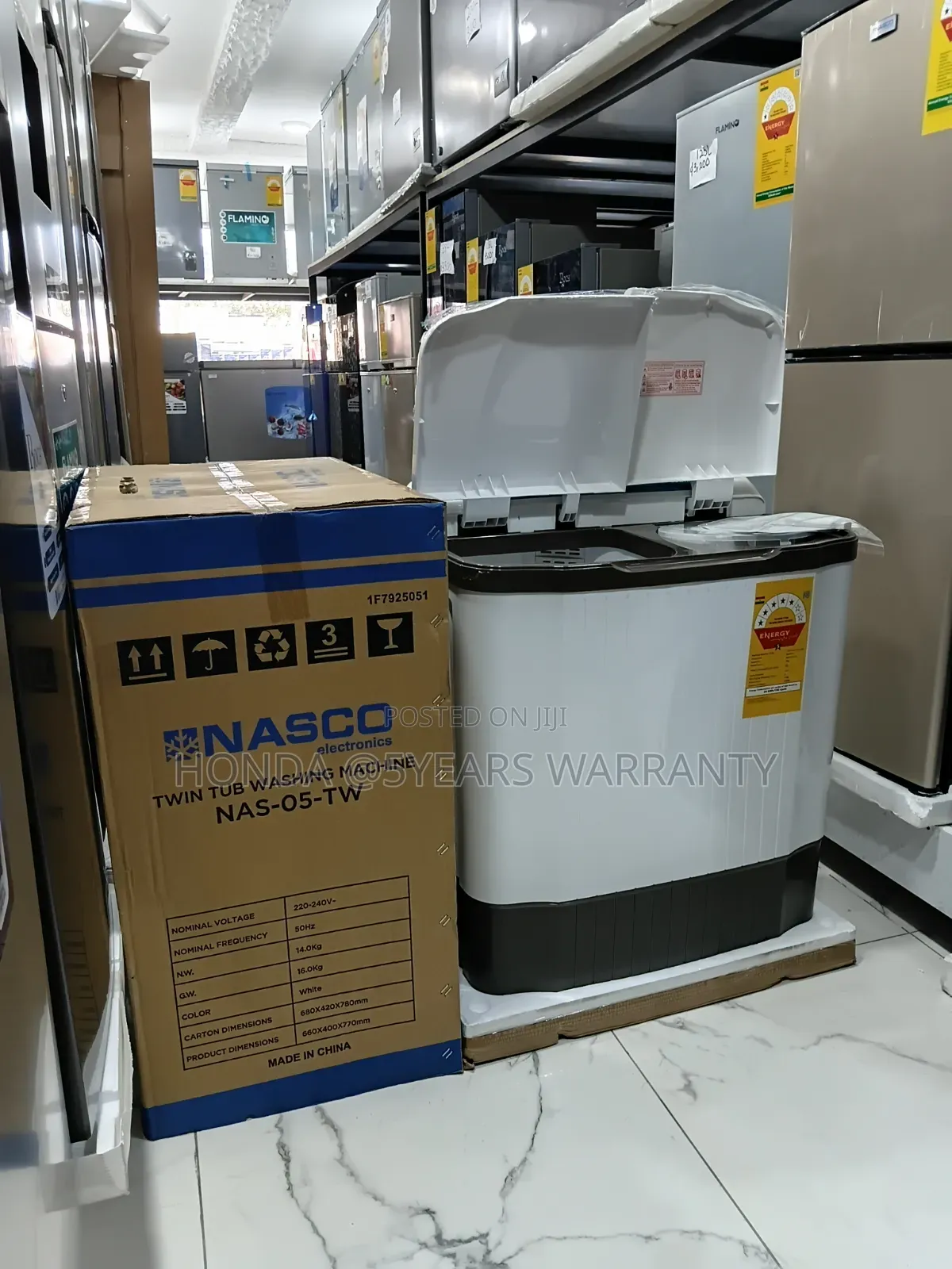 Nsaco Twin Tub Washing Machine - Energy Saving
