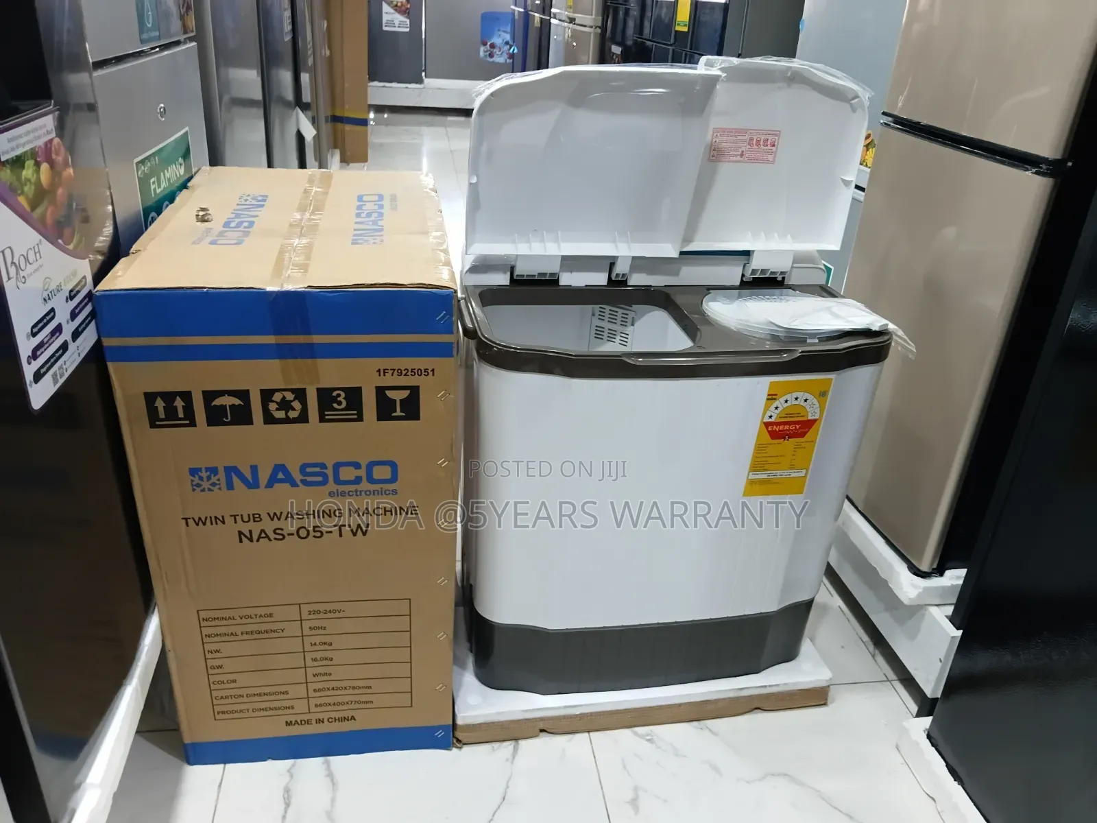 Nsaco Twin Tub Washing Machine - Energy Saving