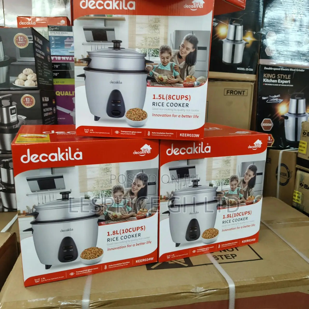 Promotion Promotion on Our All-New 1.5L Decakila Rice Cooker