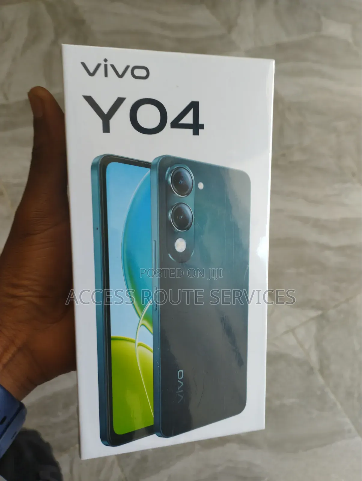 New Vivo Y04 64 GB Black