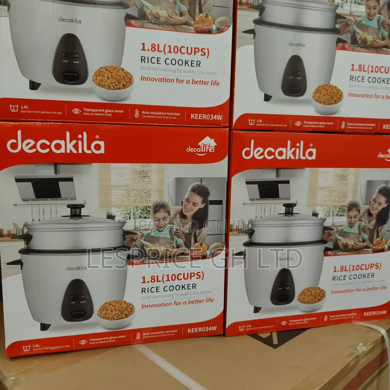 Monster Performance 1.5L Decakila Rice Cooker