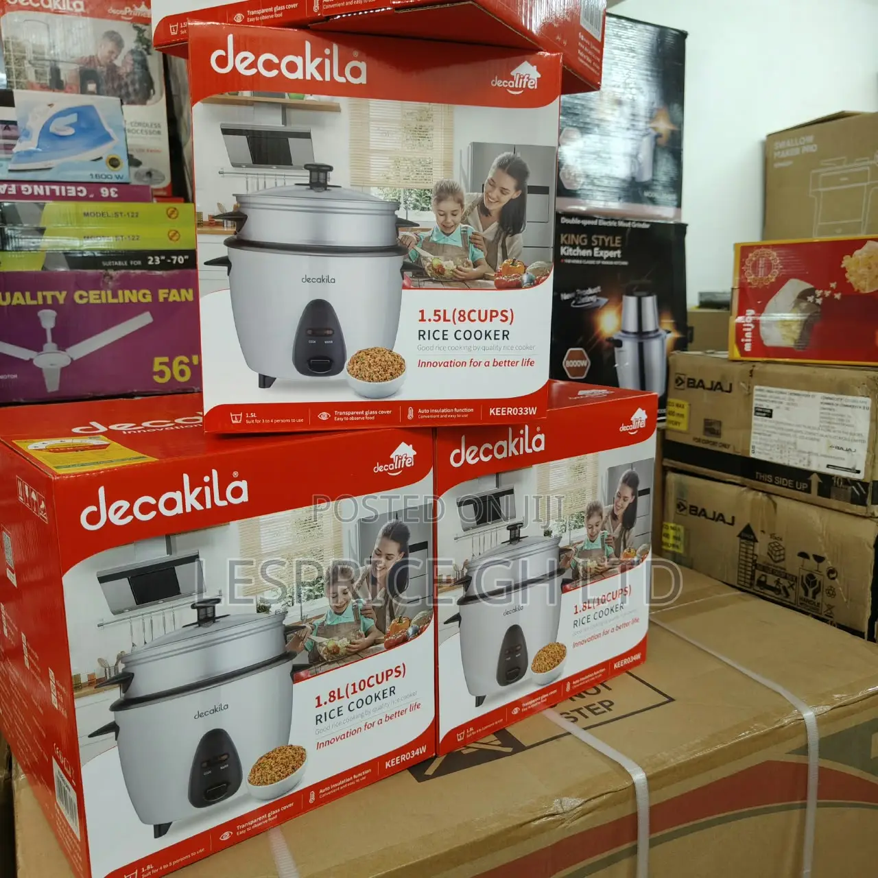 Monster Performance 1.5L Decakila Rice Cooker