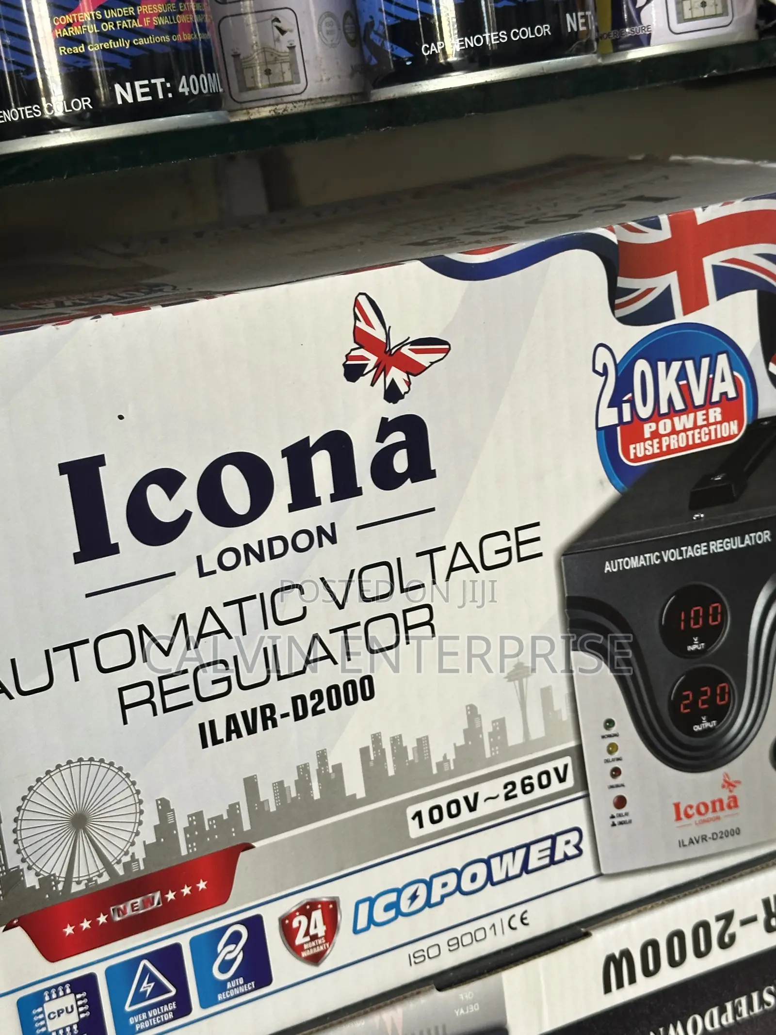 Icona 2000va Voltage Stabilizer