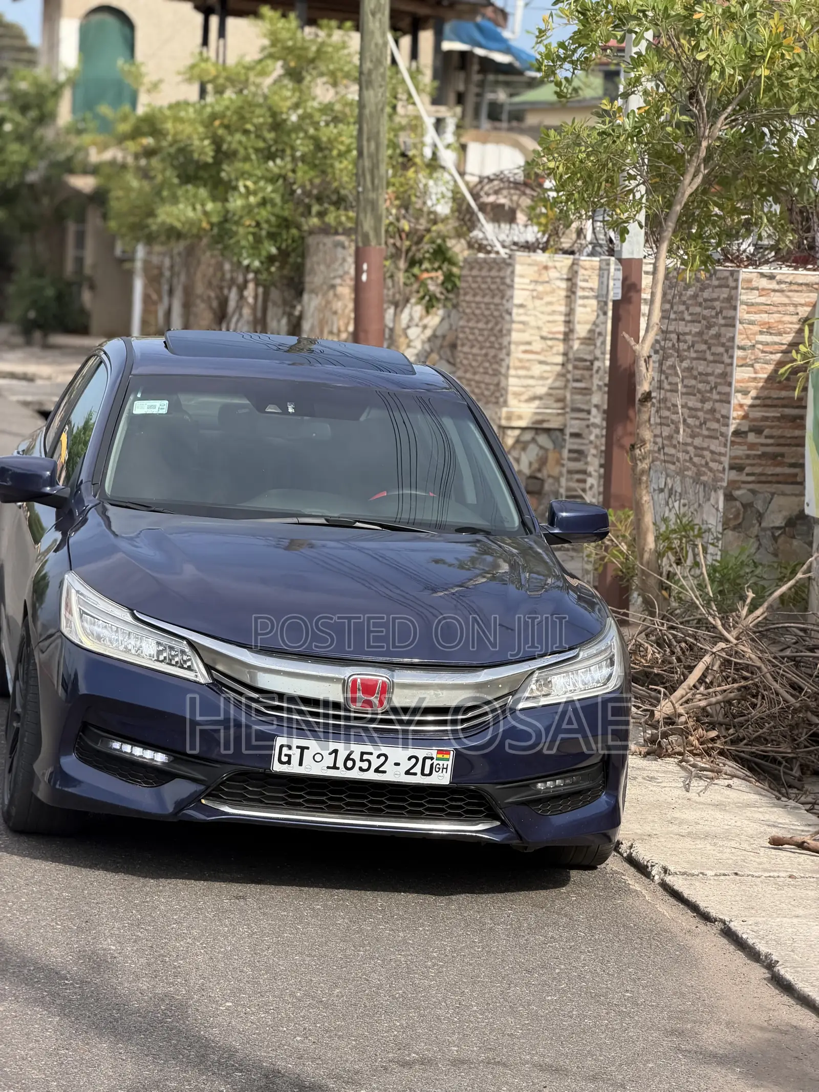 Honda Accord 2015 Blue