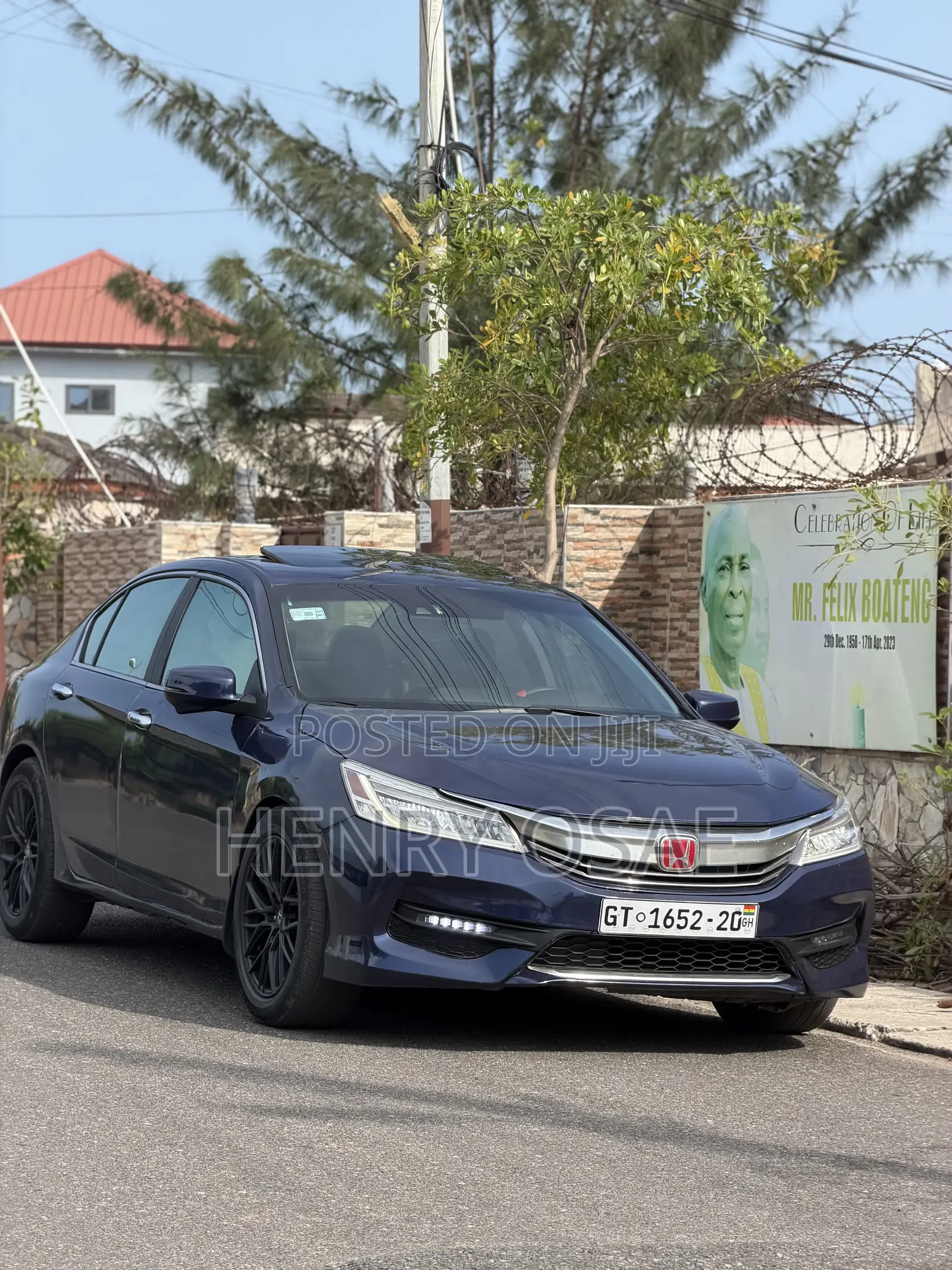 Honda Accord 2015 Blue