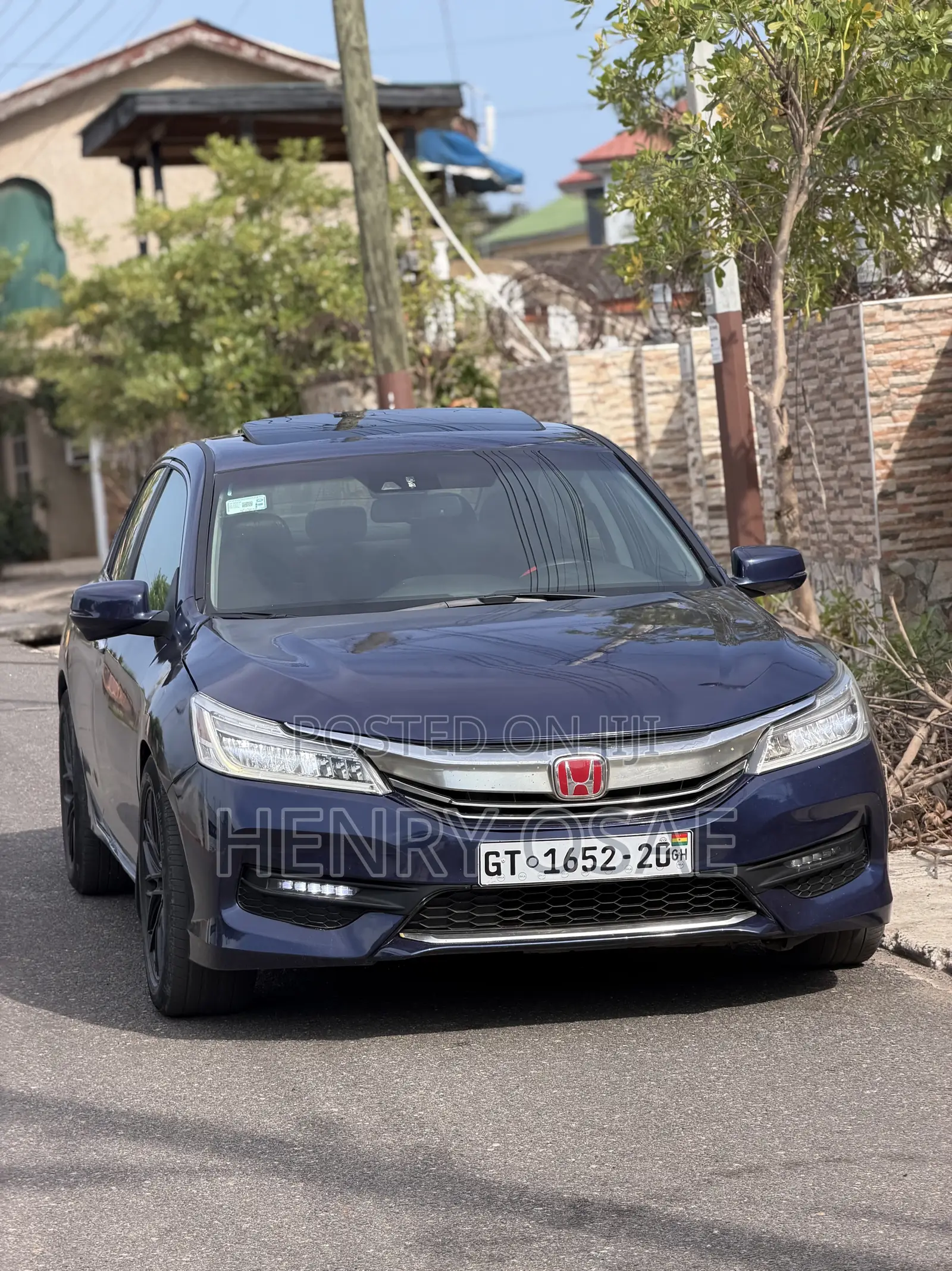 Honda Accord 2015 Blue