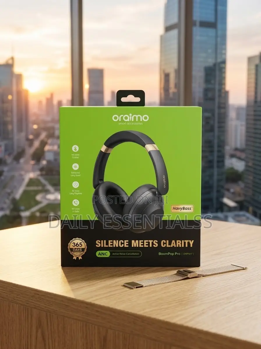 Oraimo BoomPop Pro Foldable Bluetooth Headphones