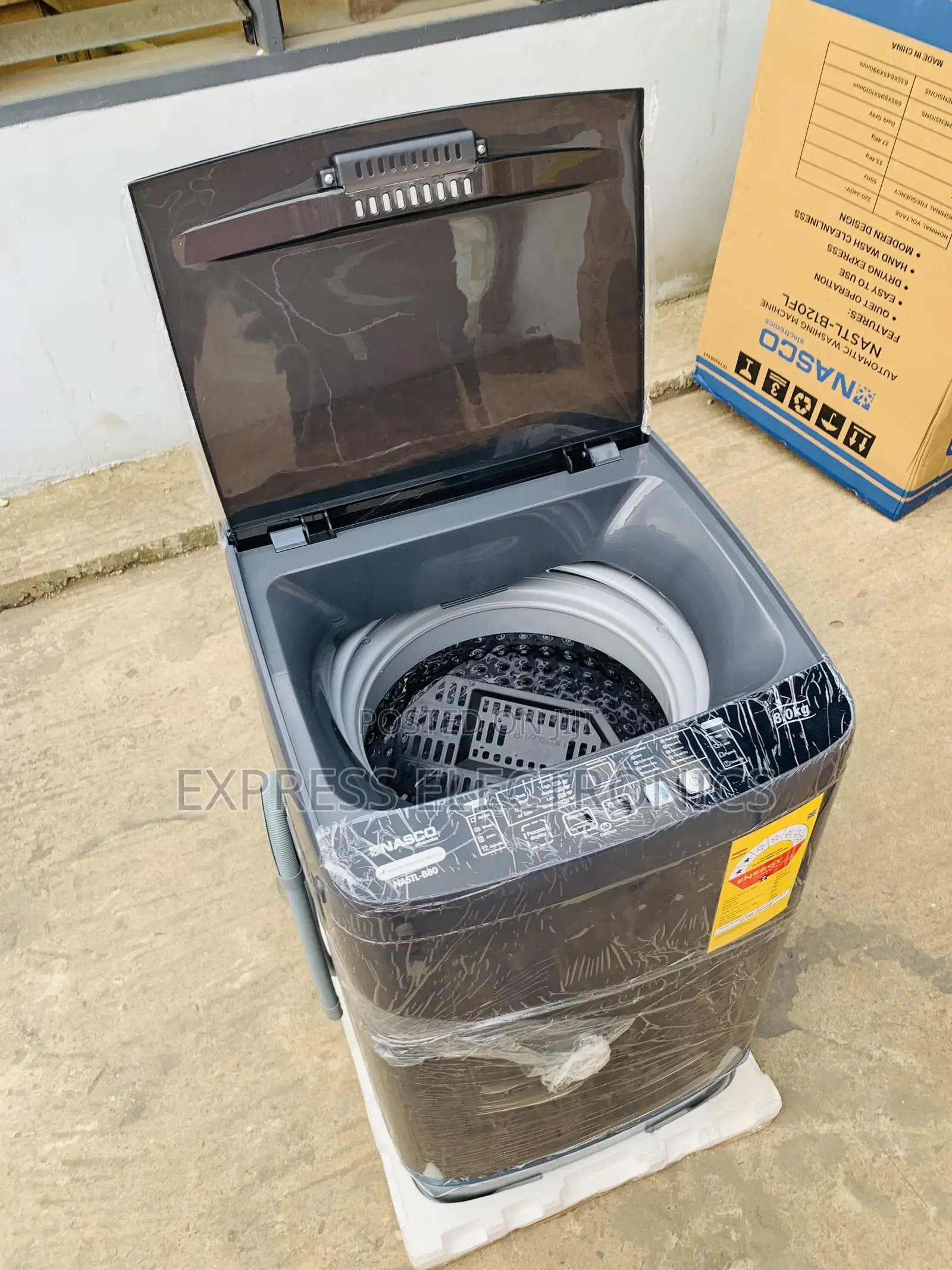 Limited Stock Nasco Full Auto Washing Machine 12kg Topload