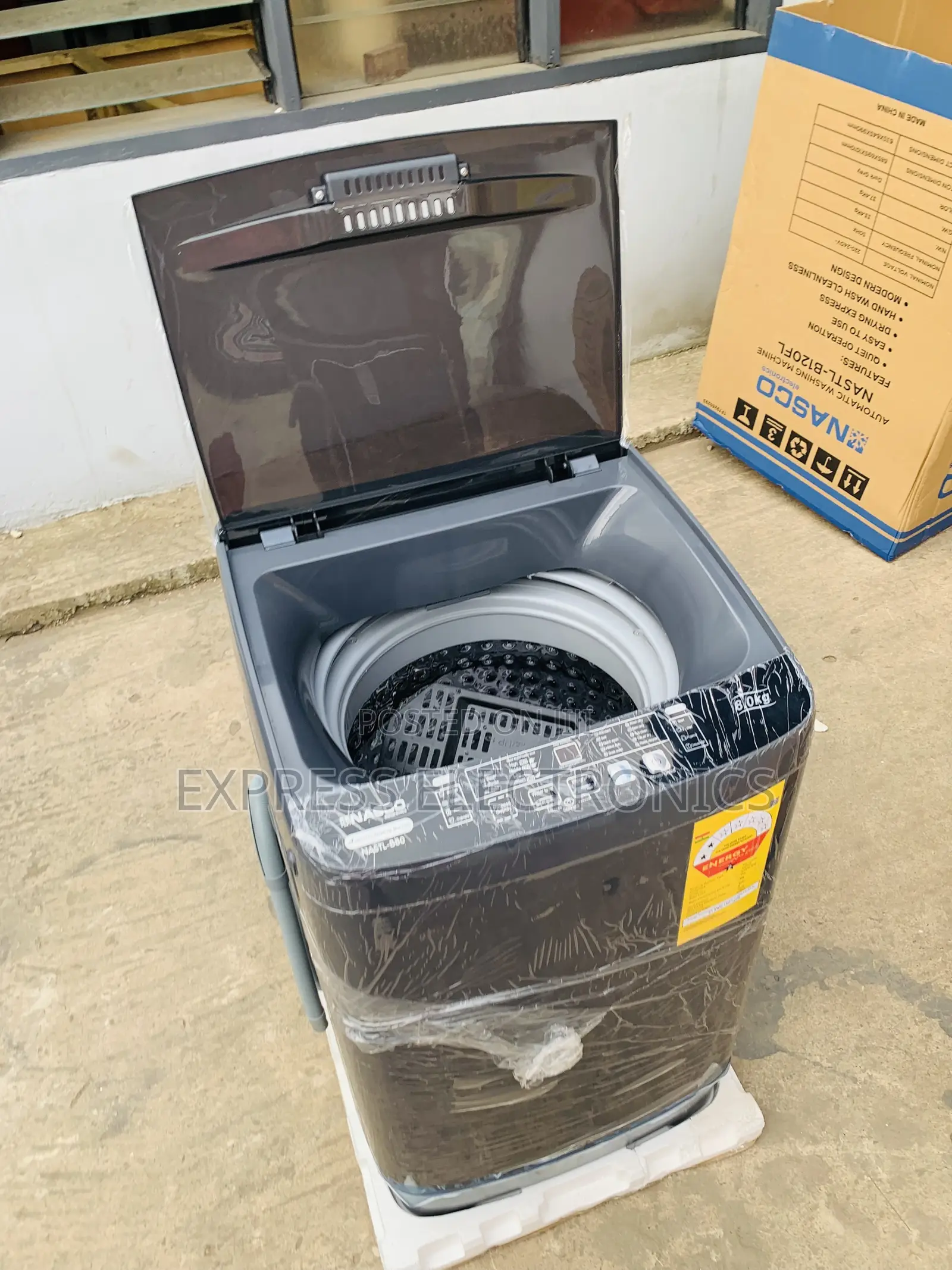 Limited Stock Nasco Full Auto Washing Machine 12kg Topload
