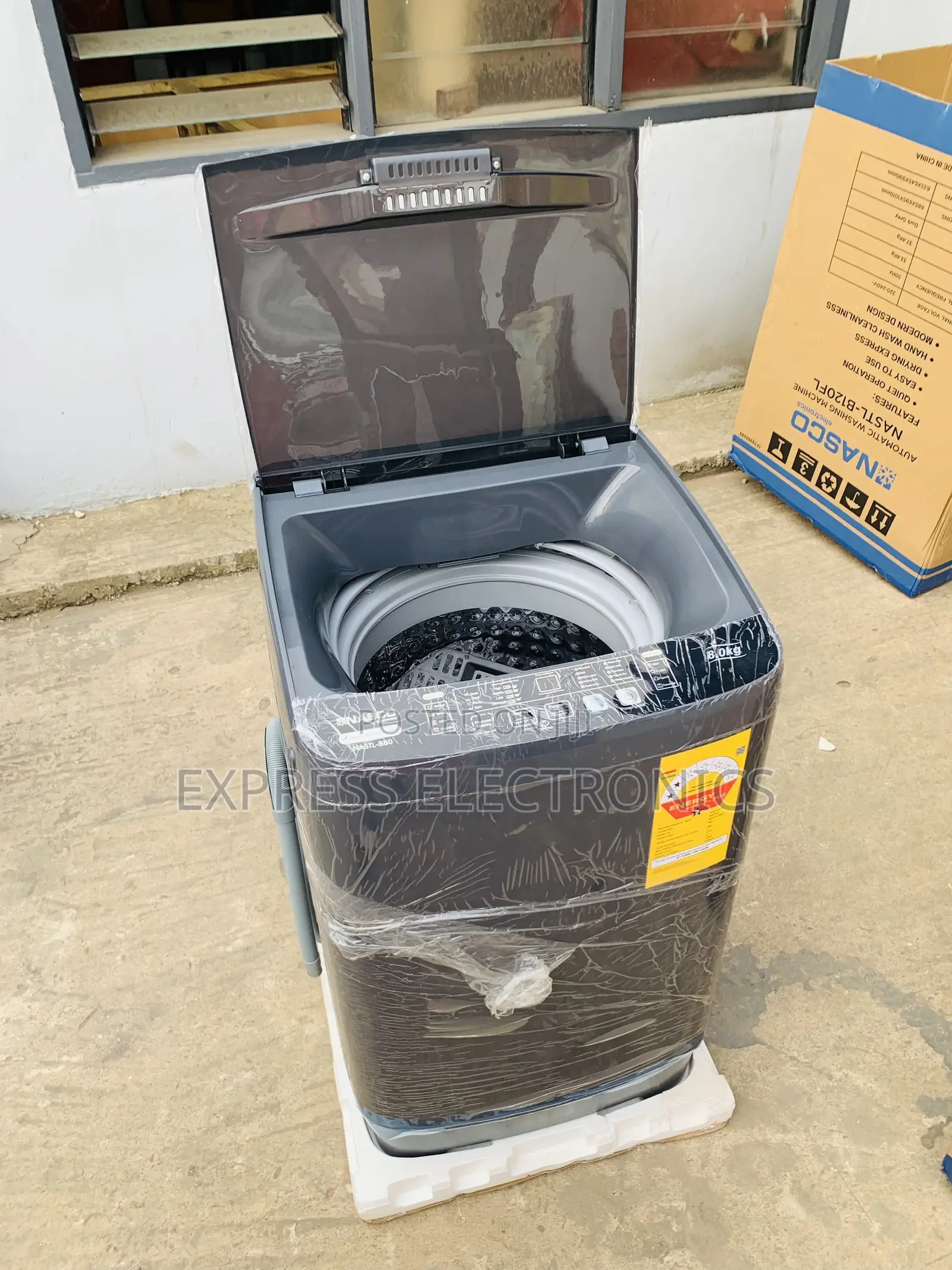 Spectacular Performance Topload Twintub Full Auto 12kg Nasco