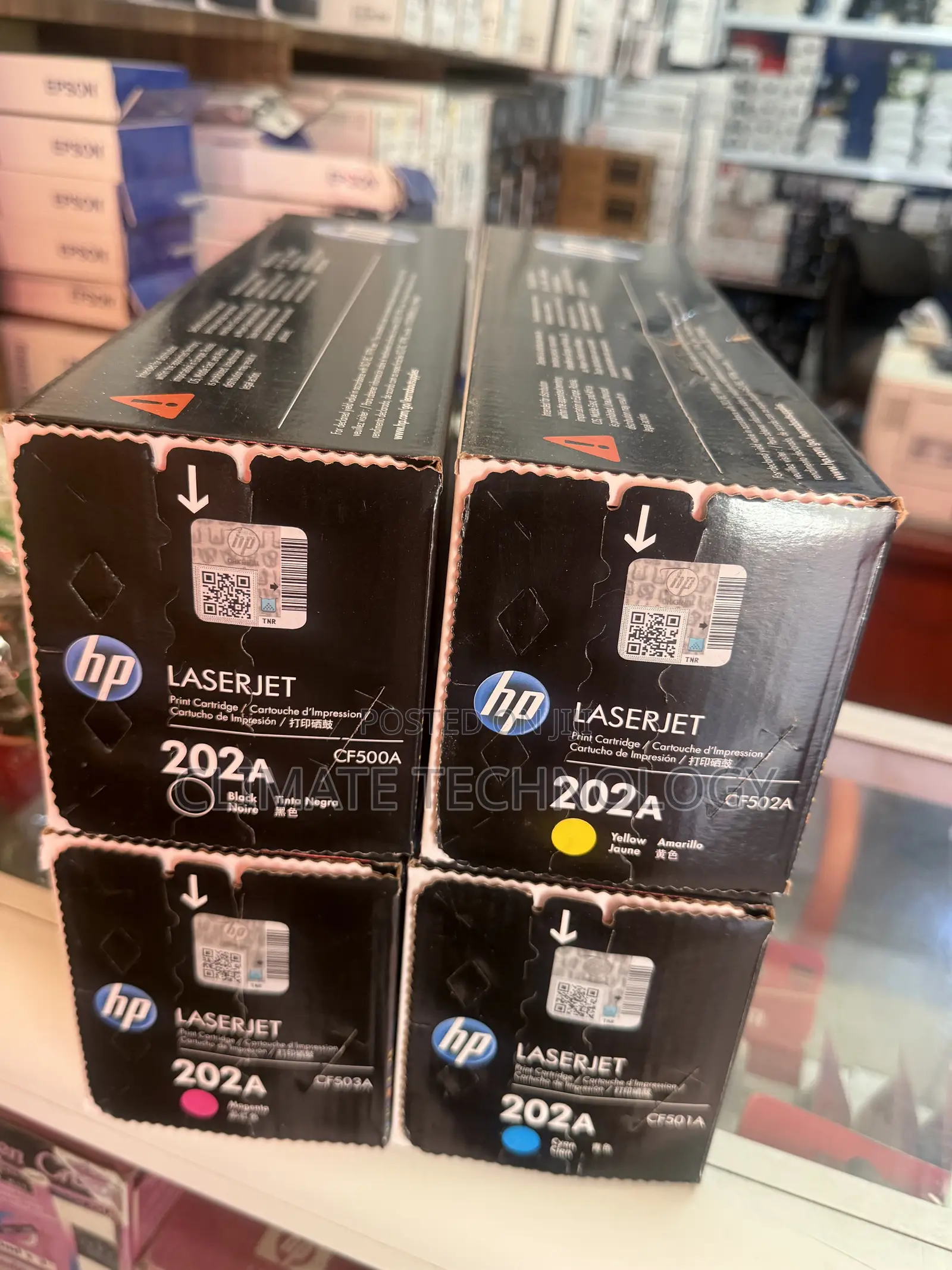 HP 202a Color Toners