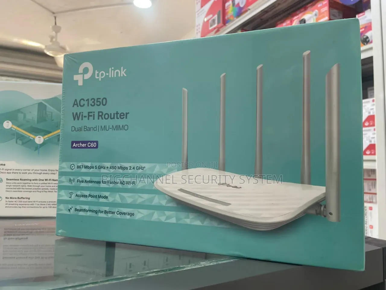 tp.link Ac1350 Wi-Fi Router Dual Band Archer C60