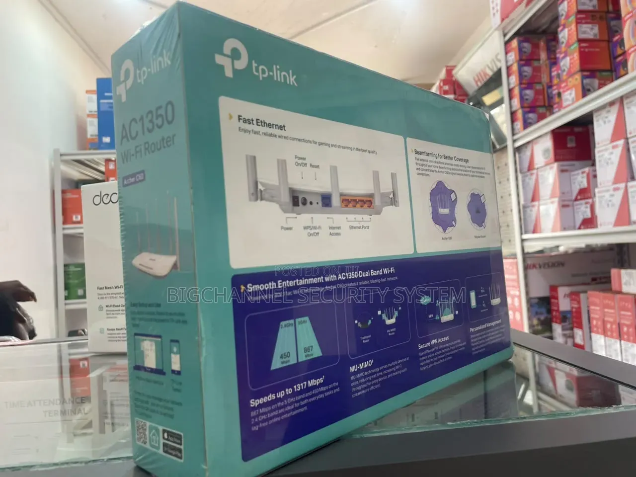 tp.link Ac1350 Wi-Fi Router Dual Band Archer C60