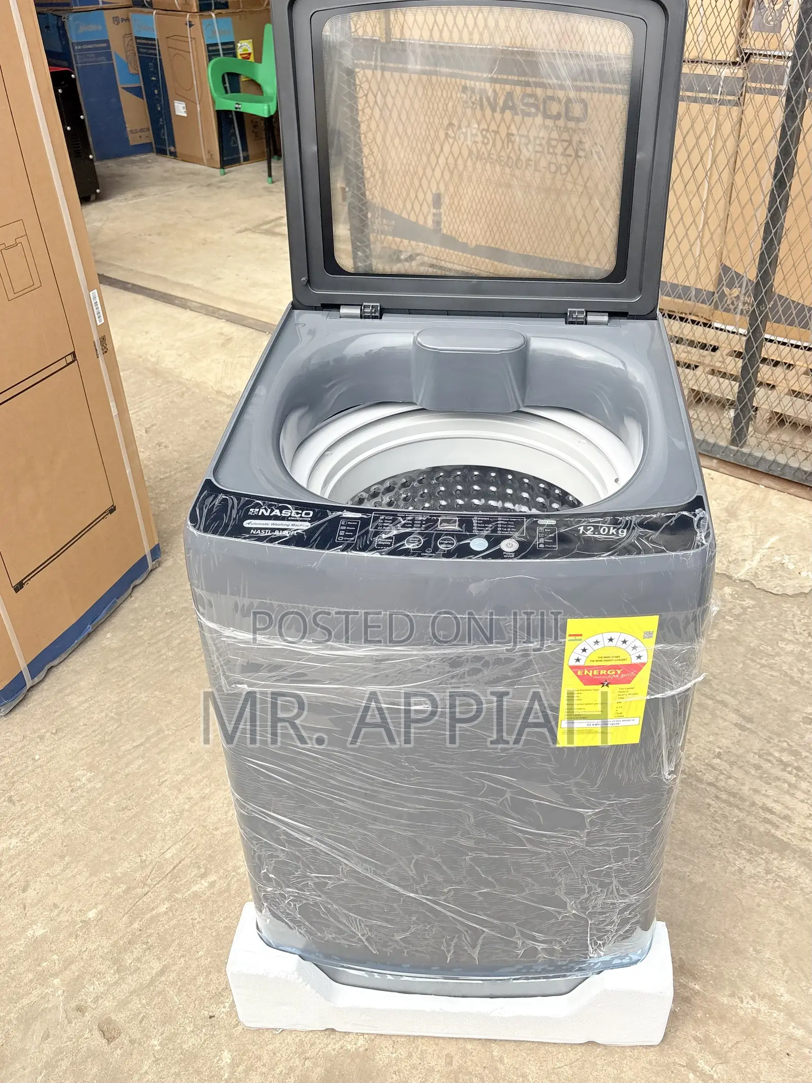Smart Wash Nasco 12kg Top Load Washing Machine(Full Auto)