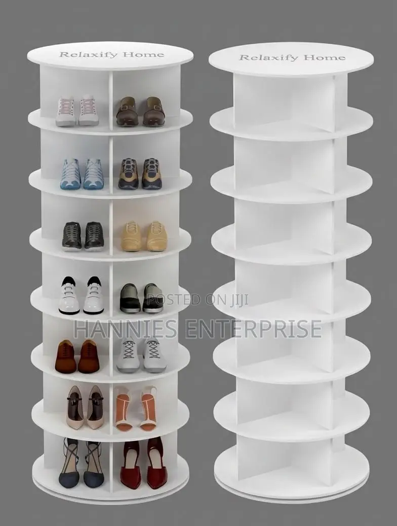 Rotating Shoe Rack