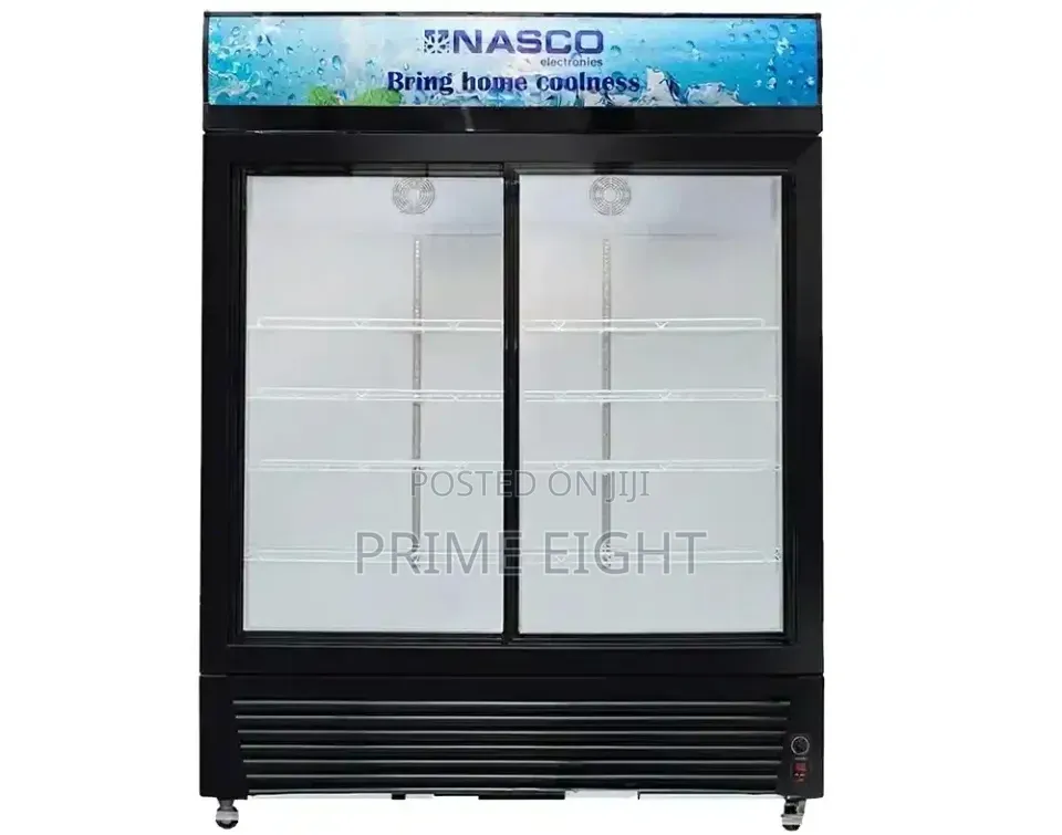 Nasco 1080 LTRS 2 Door Display Fridge (NAS-FL1300-2DR)