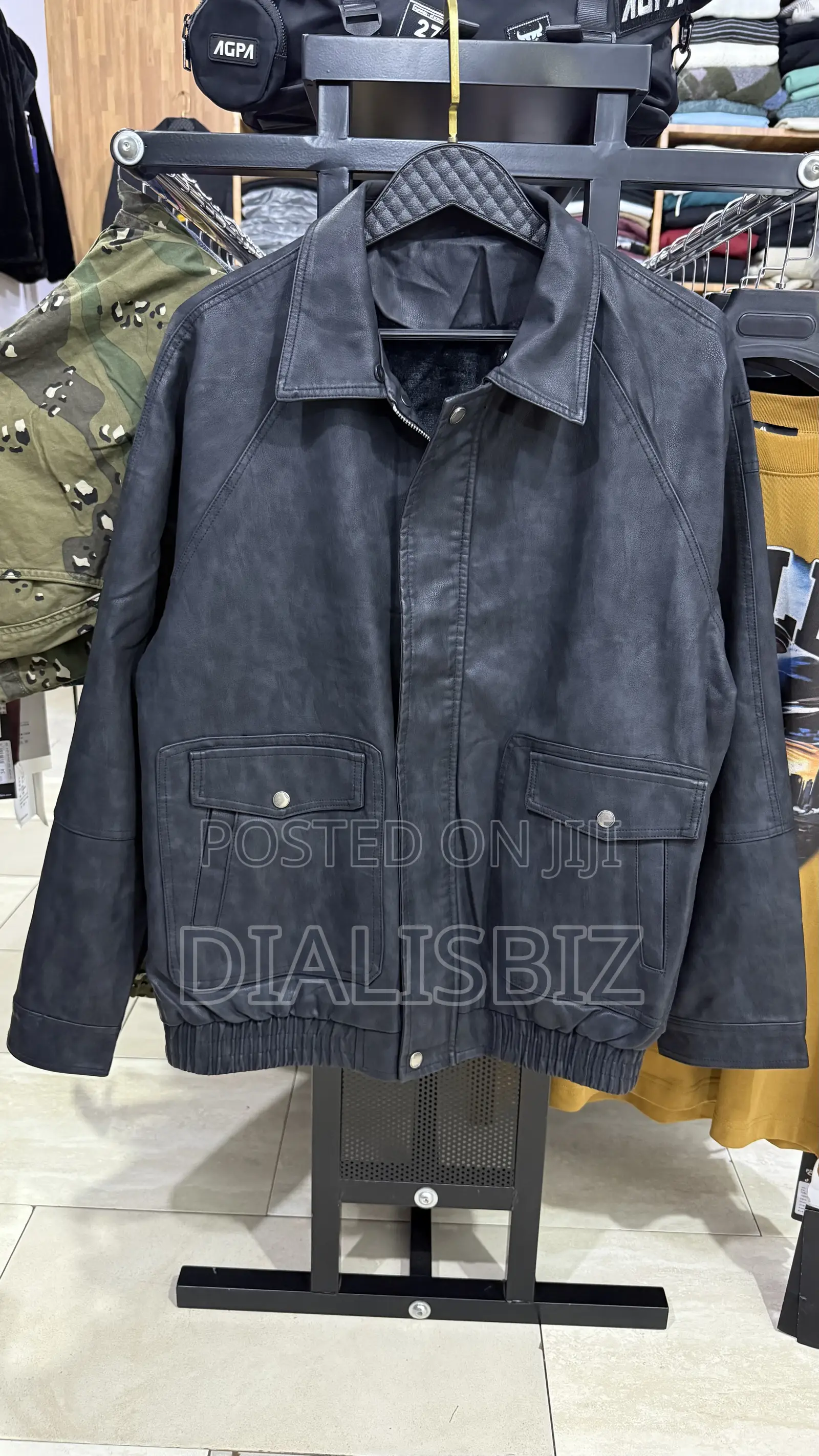 Brand New Leather Jackets Plain