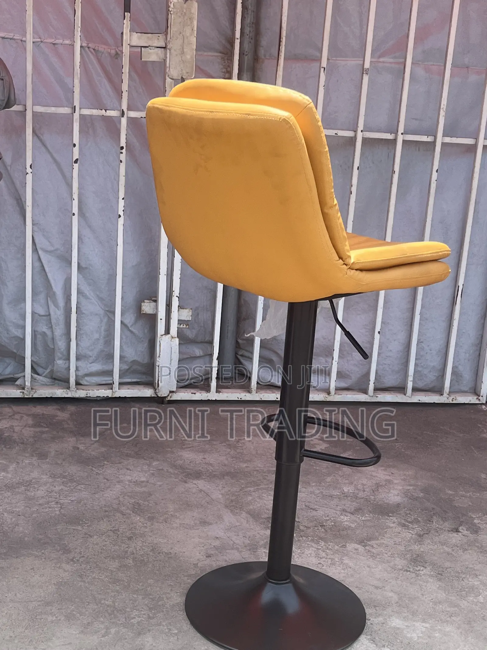 Bar Stool With Backrest
