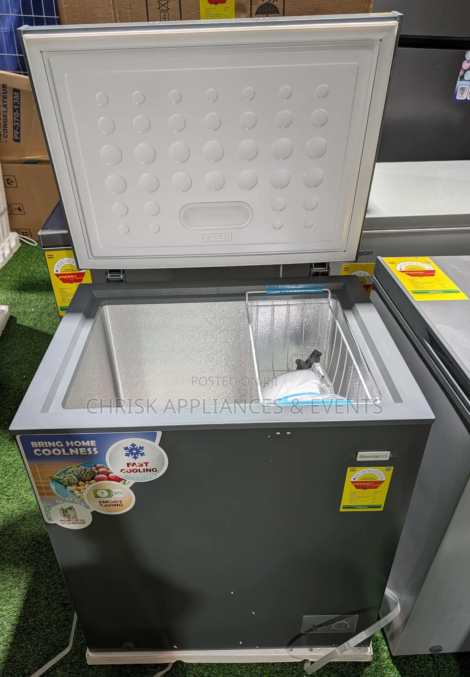 NASCO 145L Chest Freezer – Energy Saving