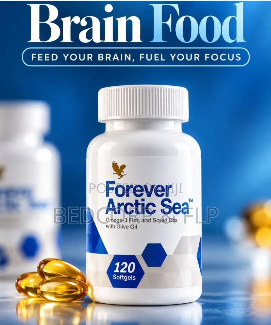 Brain and Heart Supplement With Omega 3