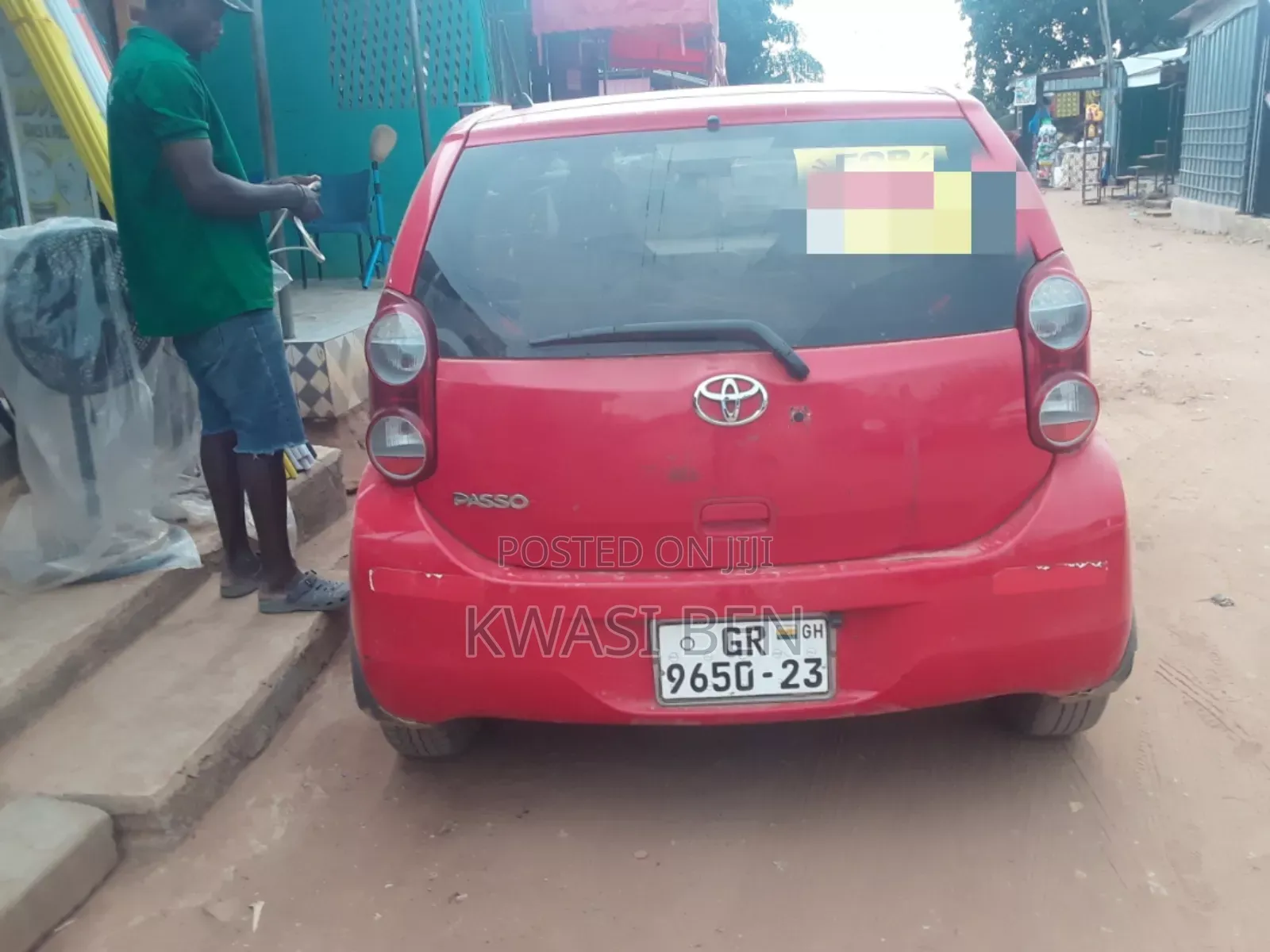 Toyota Passo 2008 Red