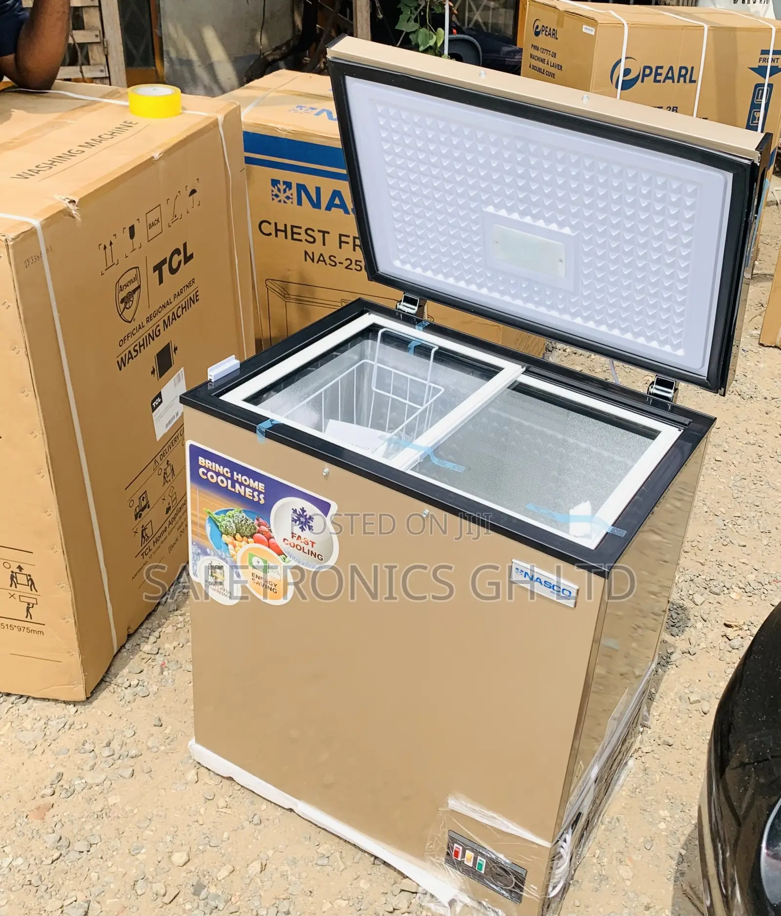 New FrostPlus 150L (Gold) Nas200fl Nasco Freezer