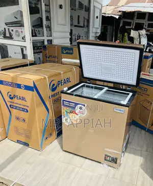 Powerful Freezing Nasco 150Ltrs Chest Freezer(Gold)
