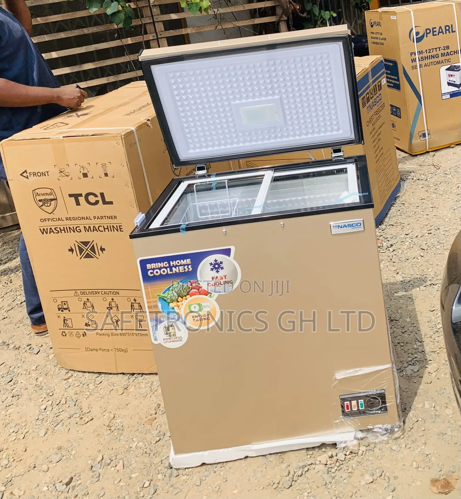 Order FrostPlus 150 Liters Nasco (Gold) Nas200fl Freezer