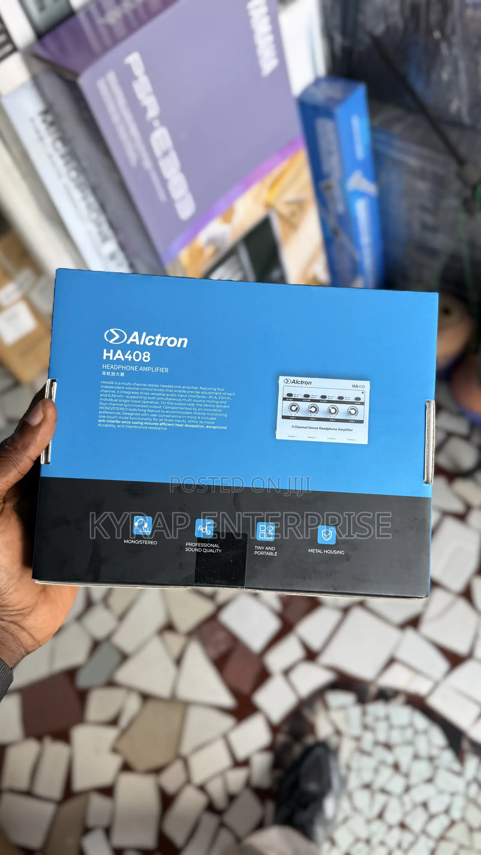Alctron H408 Headset Amplifier