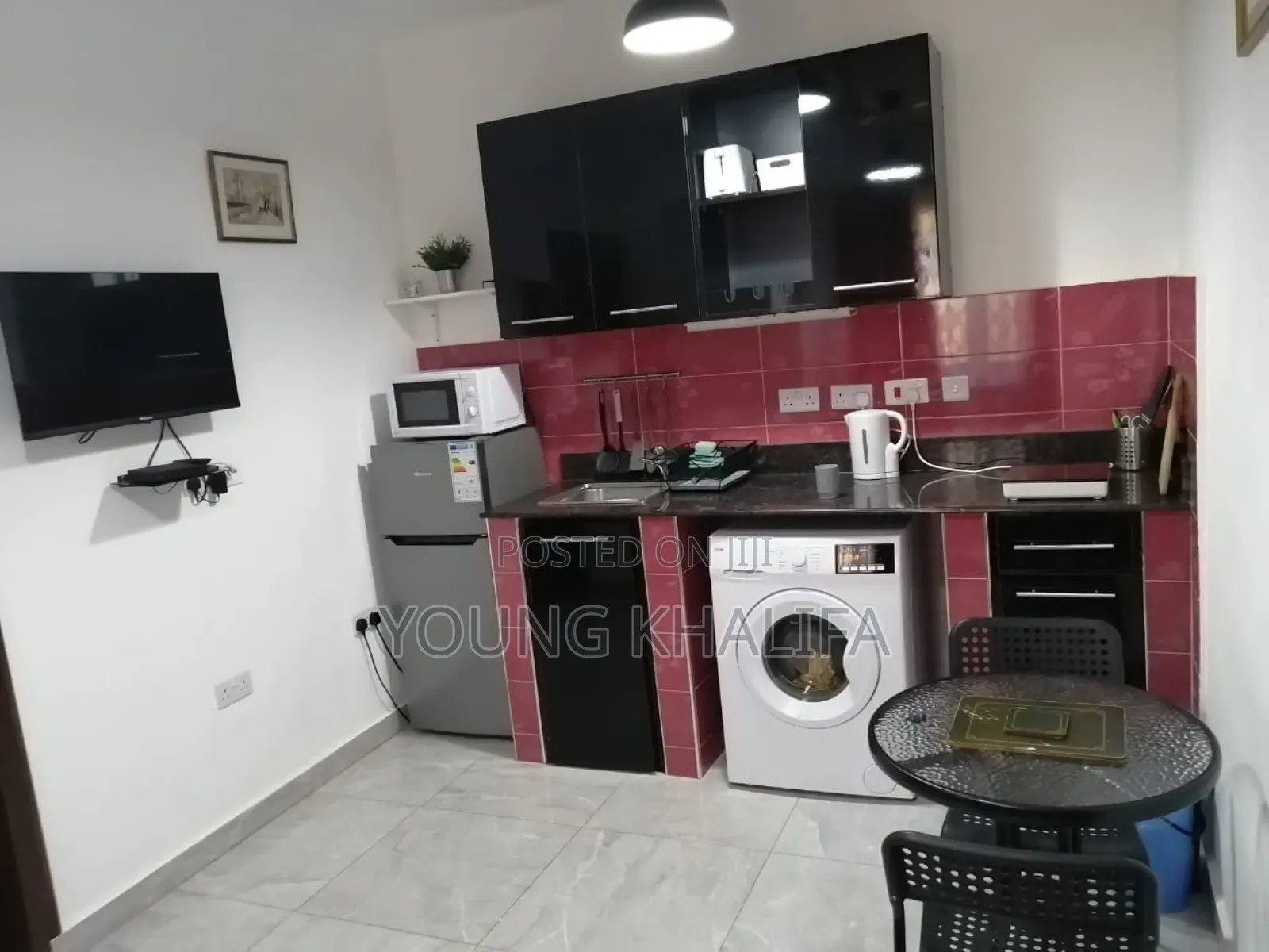 Furnished 1bdrm Apartment in Spintex Community 17 for rent
