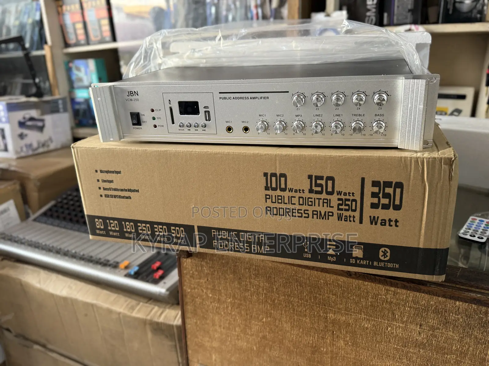 JBN Public Address Amplifier